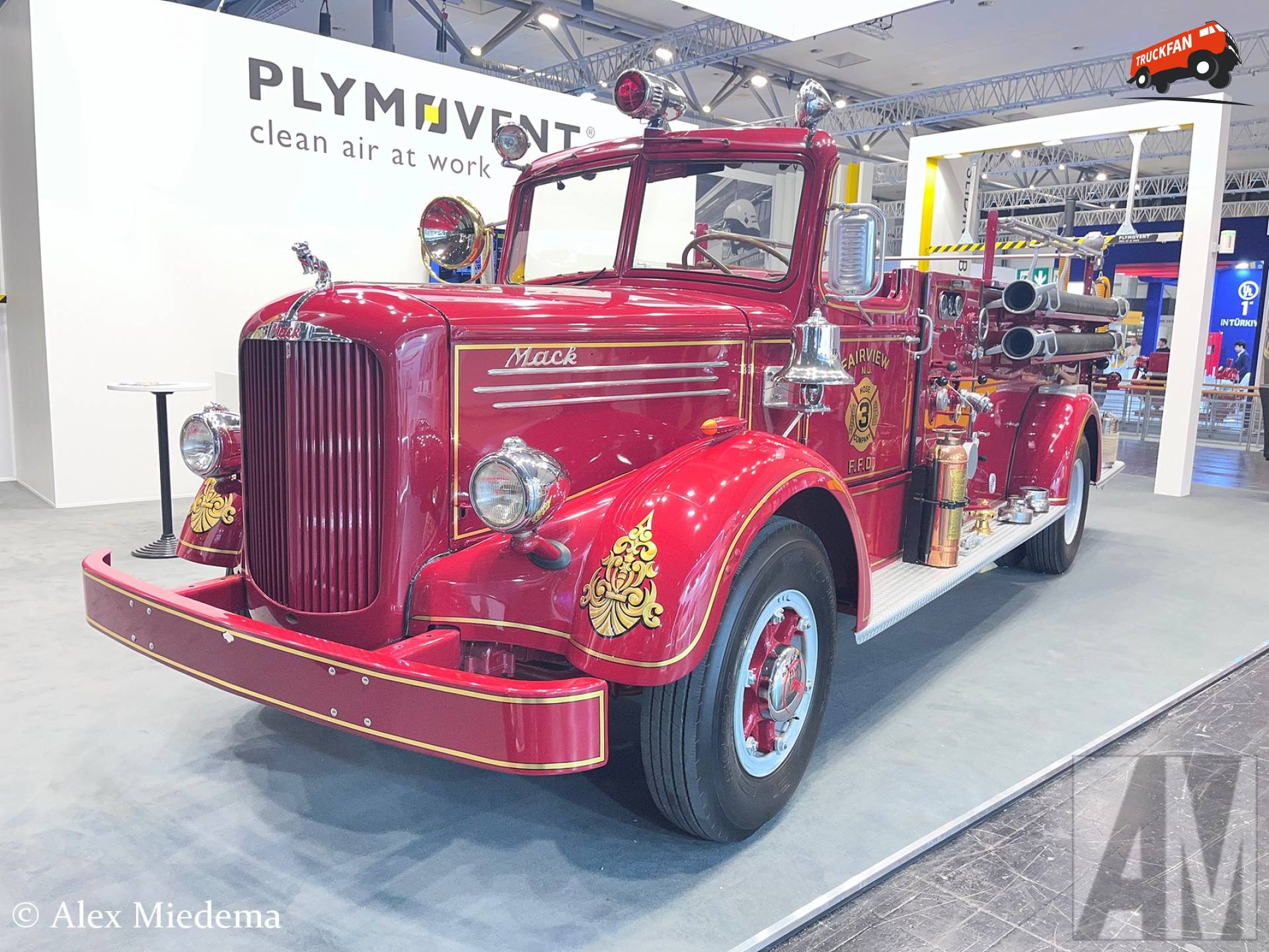 Mack voertuig uit 1945 op Interschutz 2026