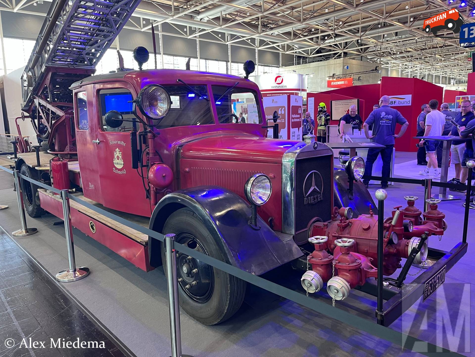 Mercedes-Benz brandweerauto op Interschutz 2026