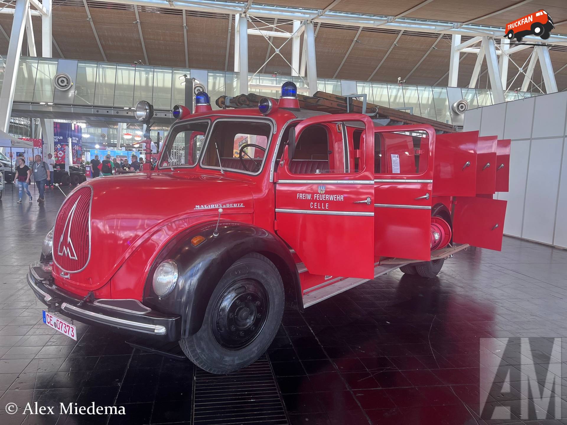 Magirus-Deutz Rundhauber brandweerwagen op Interschutz 2026