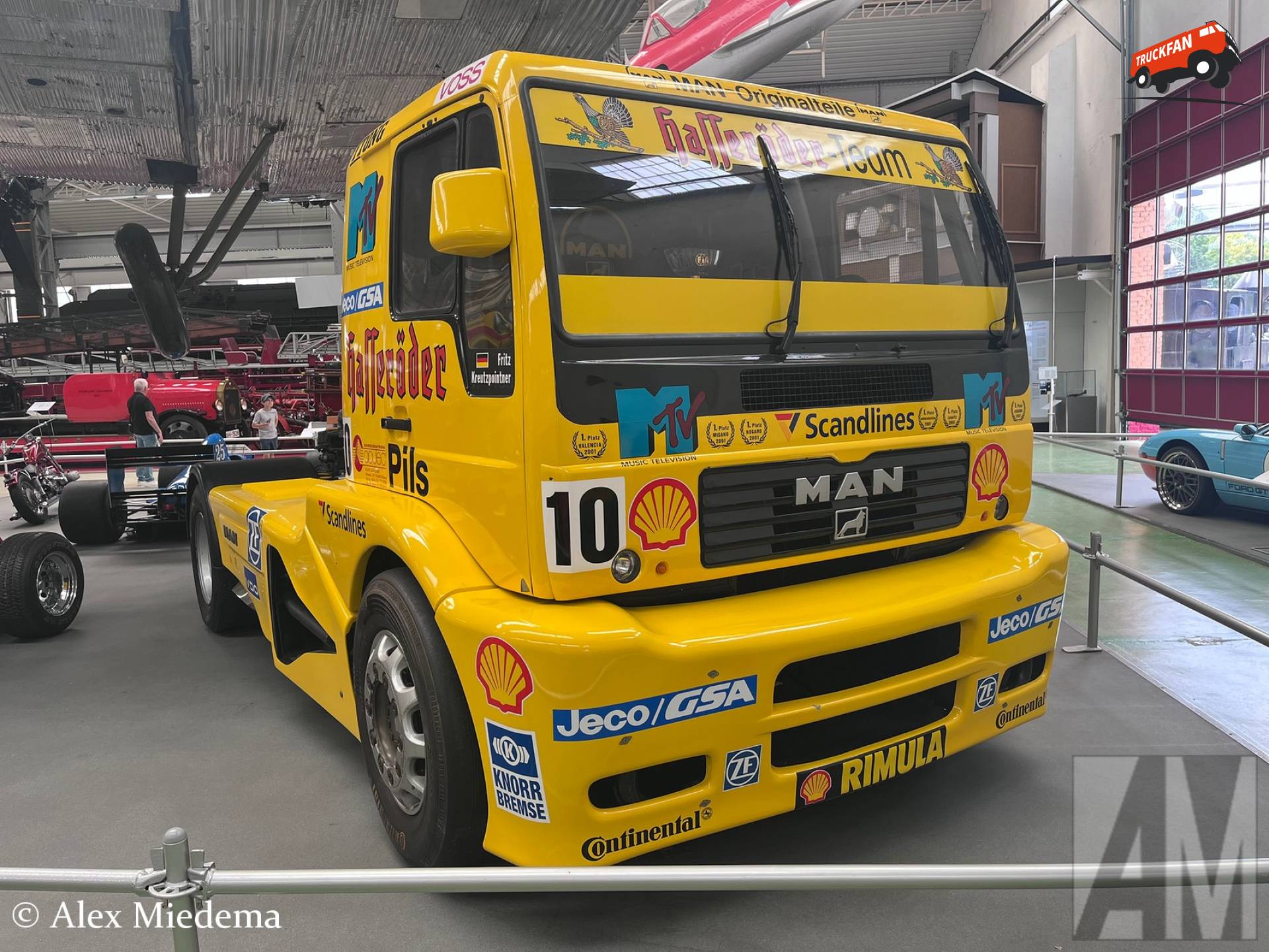 MAN TR1400 truck in Technik Museum Speyer