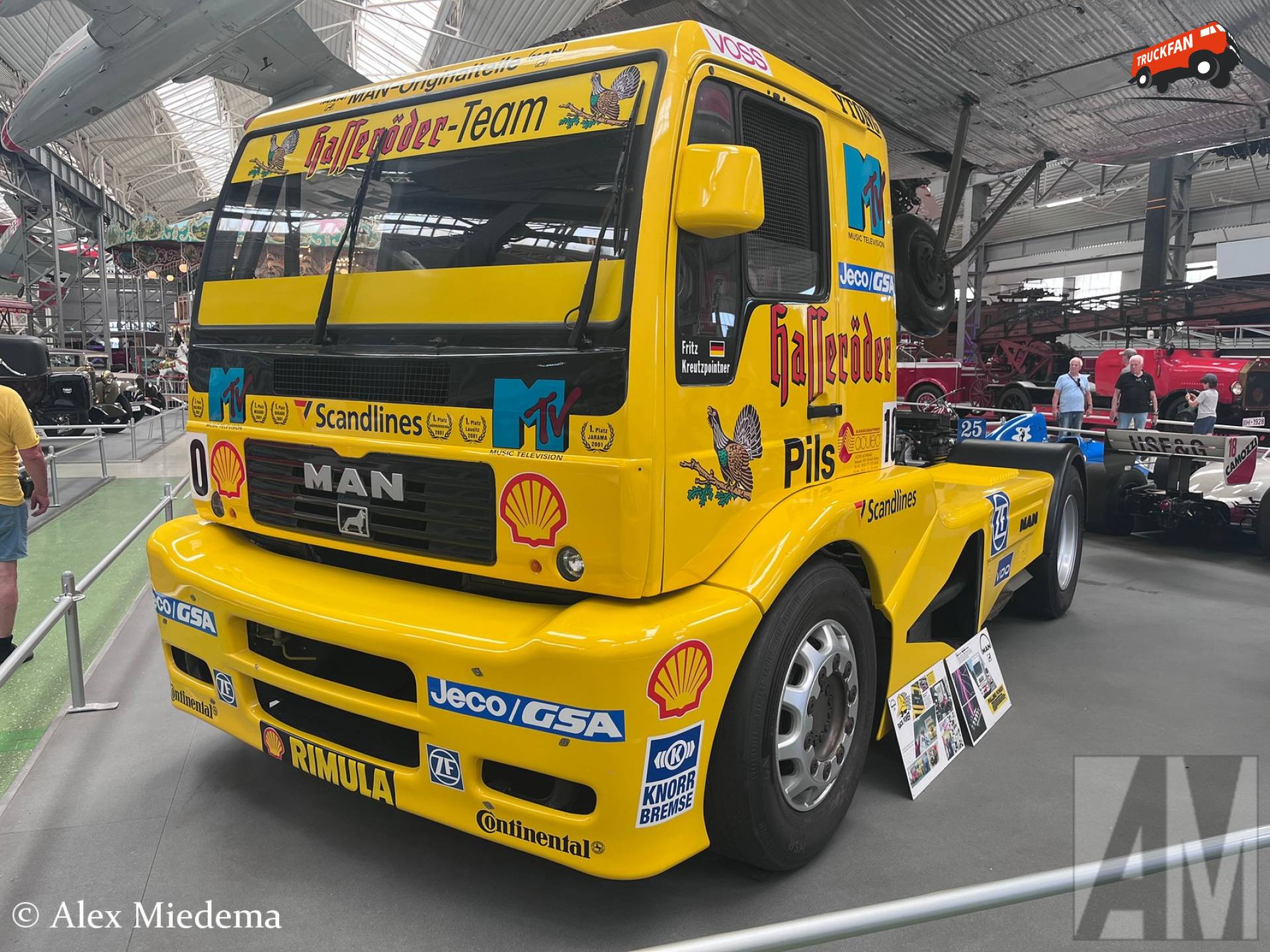MAN TR1400 truck in Technik Museum Speyer