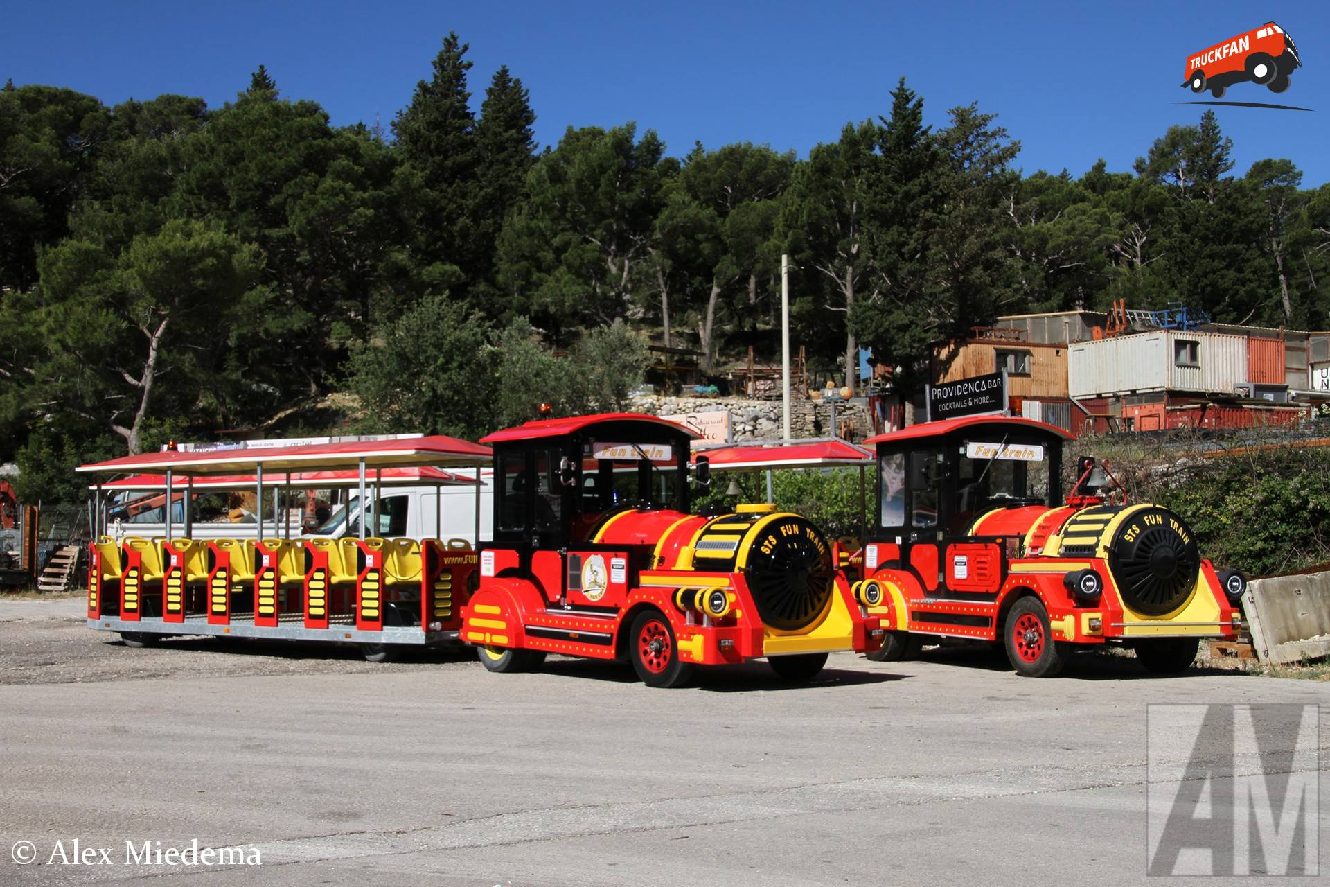 STS Fun Train toeristentrein in Kroatië