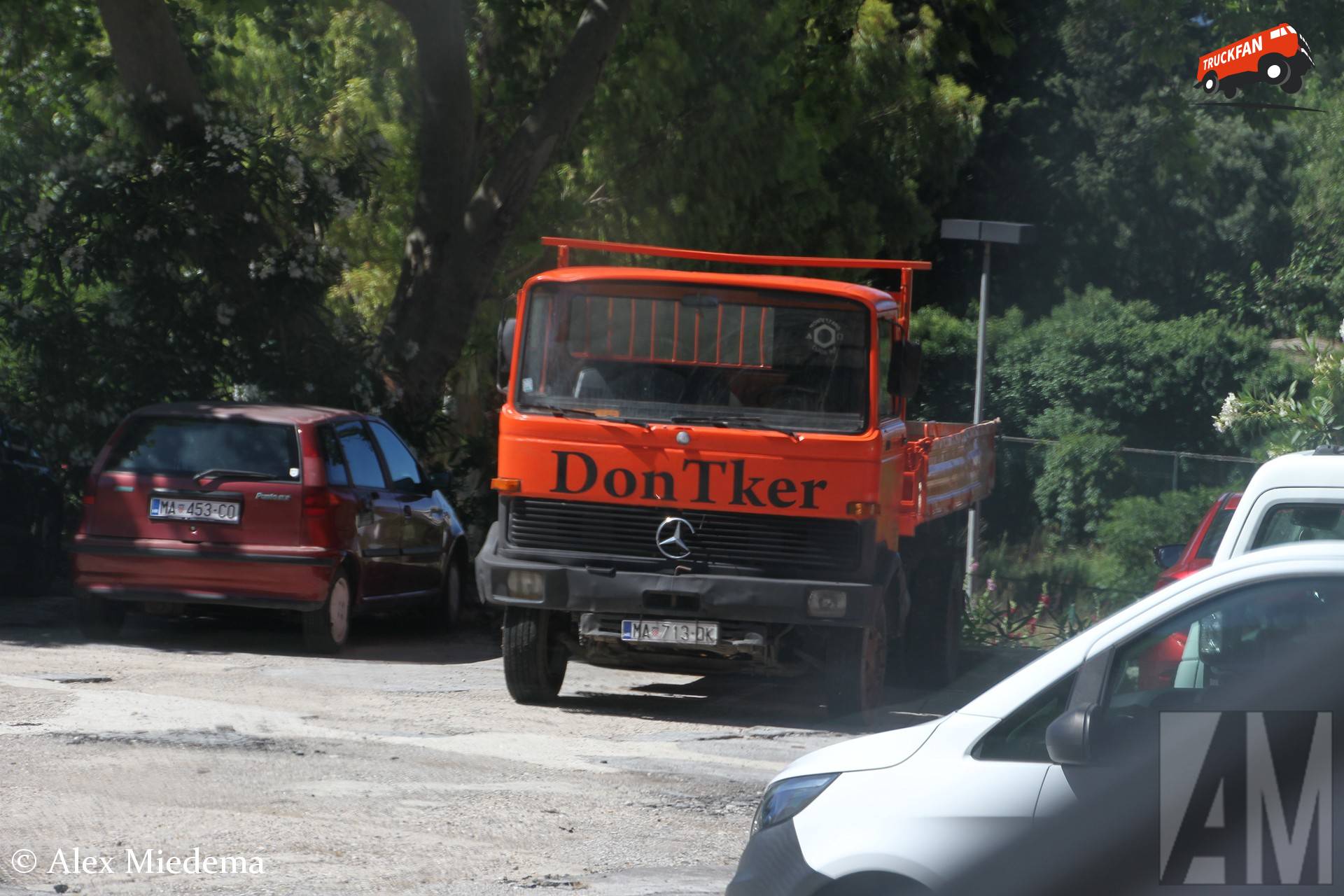 Mercedes-Benz LP truck in Zaostrog Croatia