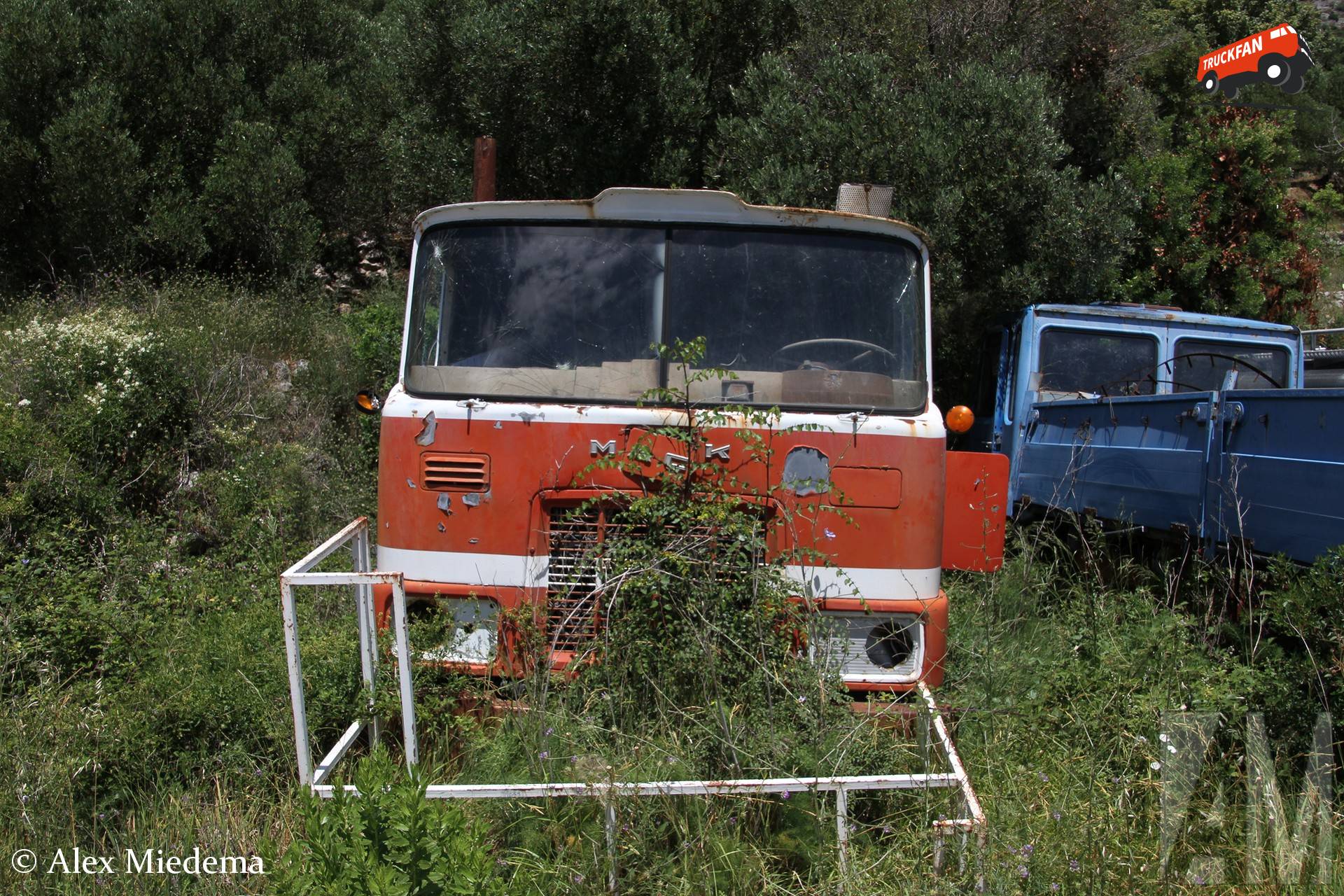 Mack F-serie truck in Trsteno Kroatië
