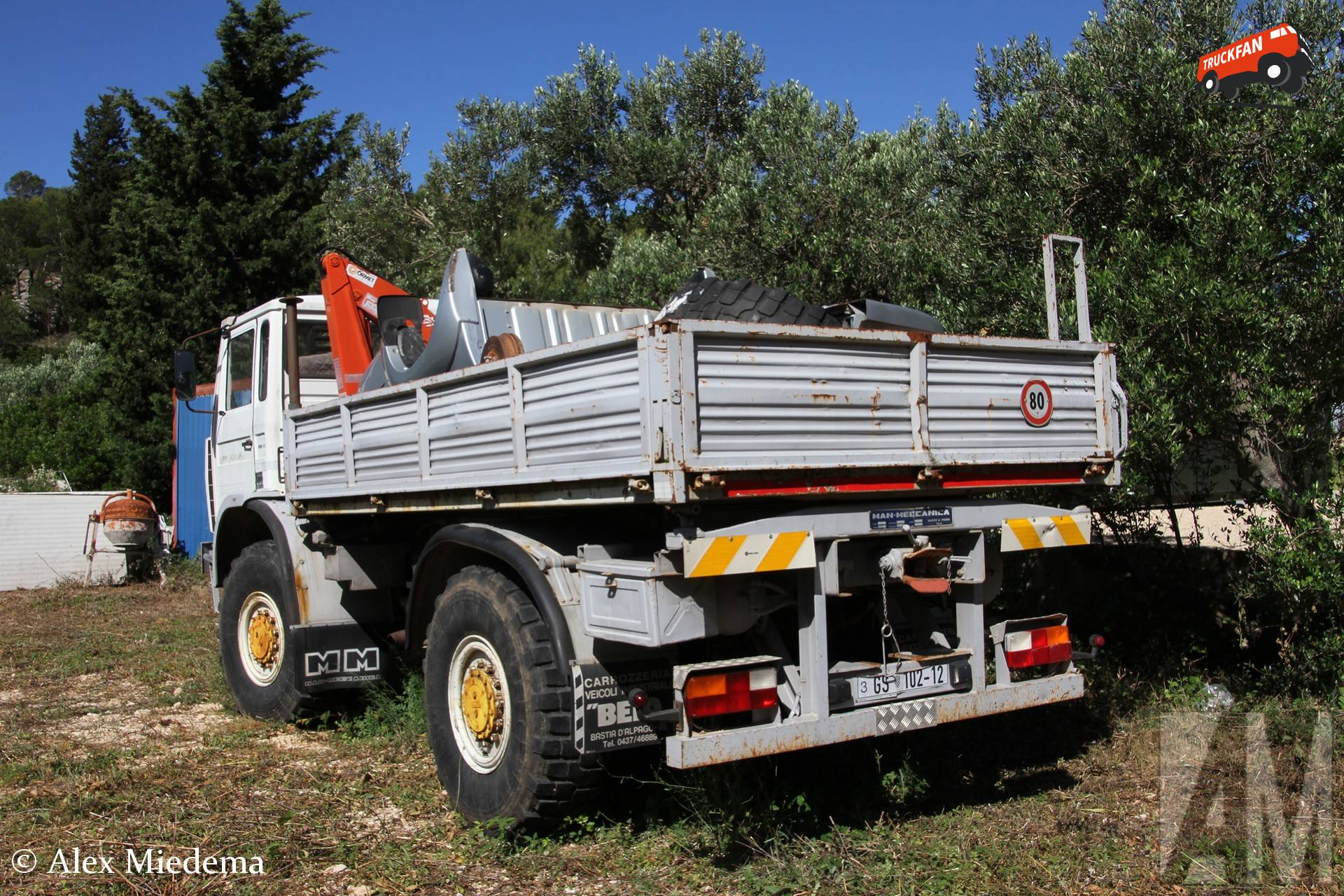 MAN-Meccanica 99 evoluzione 4x4 vrachtwagen