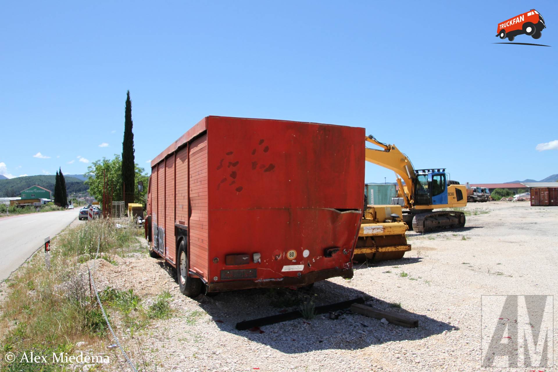 Mercedes-Benz NG 1619 vrachtwagen in Kroatië