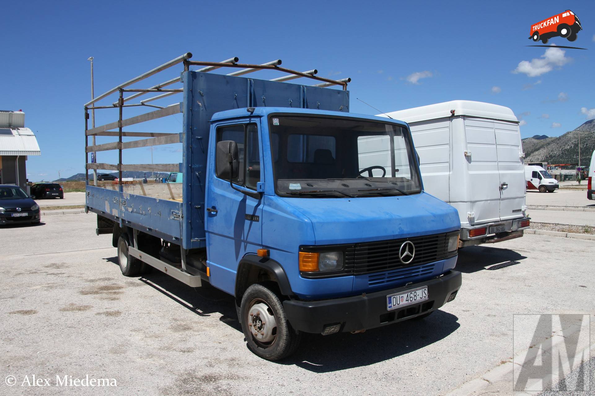 Mercedes-Benz 609D in Metković, Kroatië