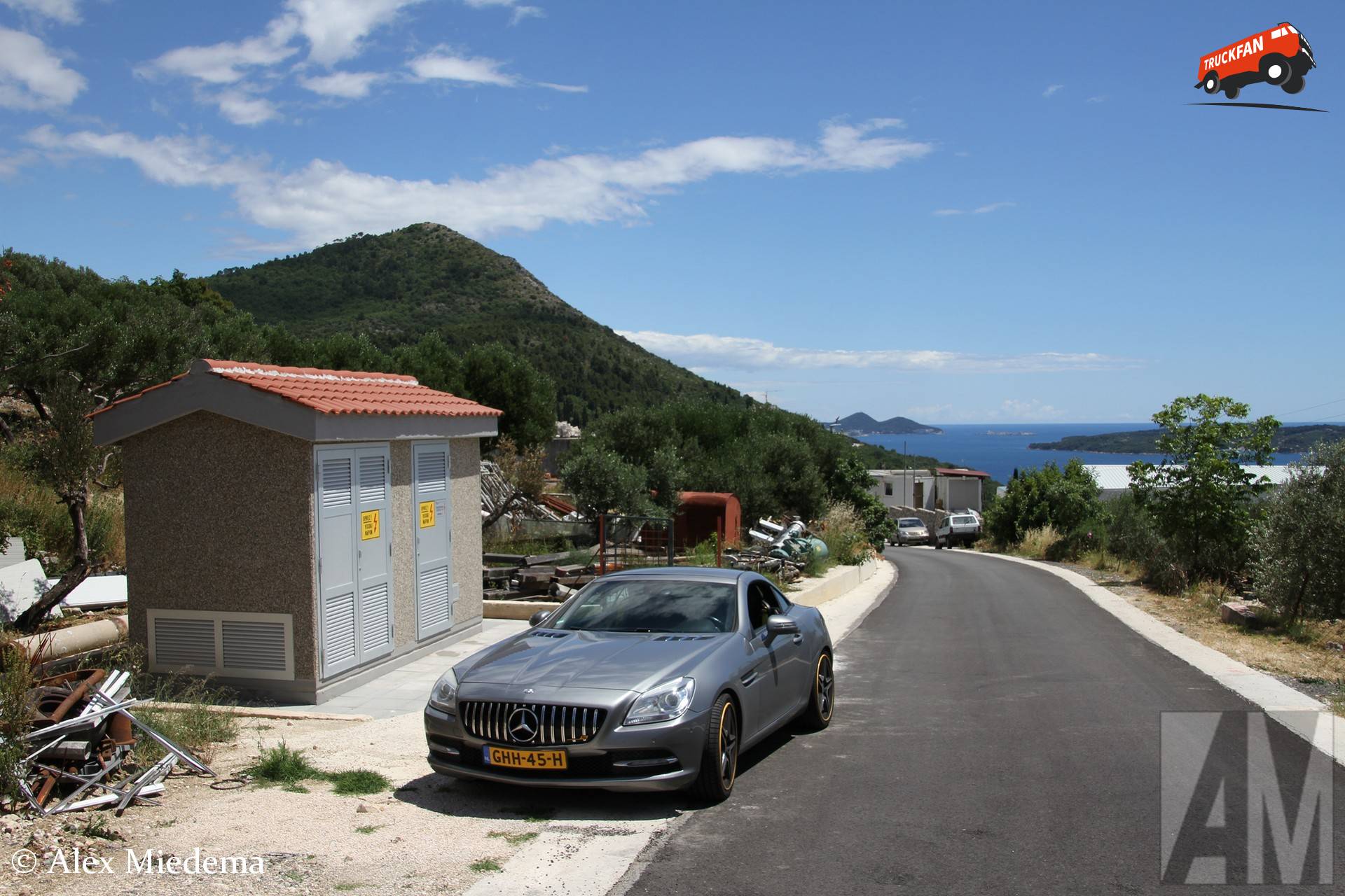 Mercedes-Benz SLK R172 in Trsteno, Kroatië