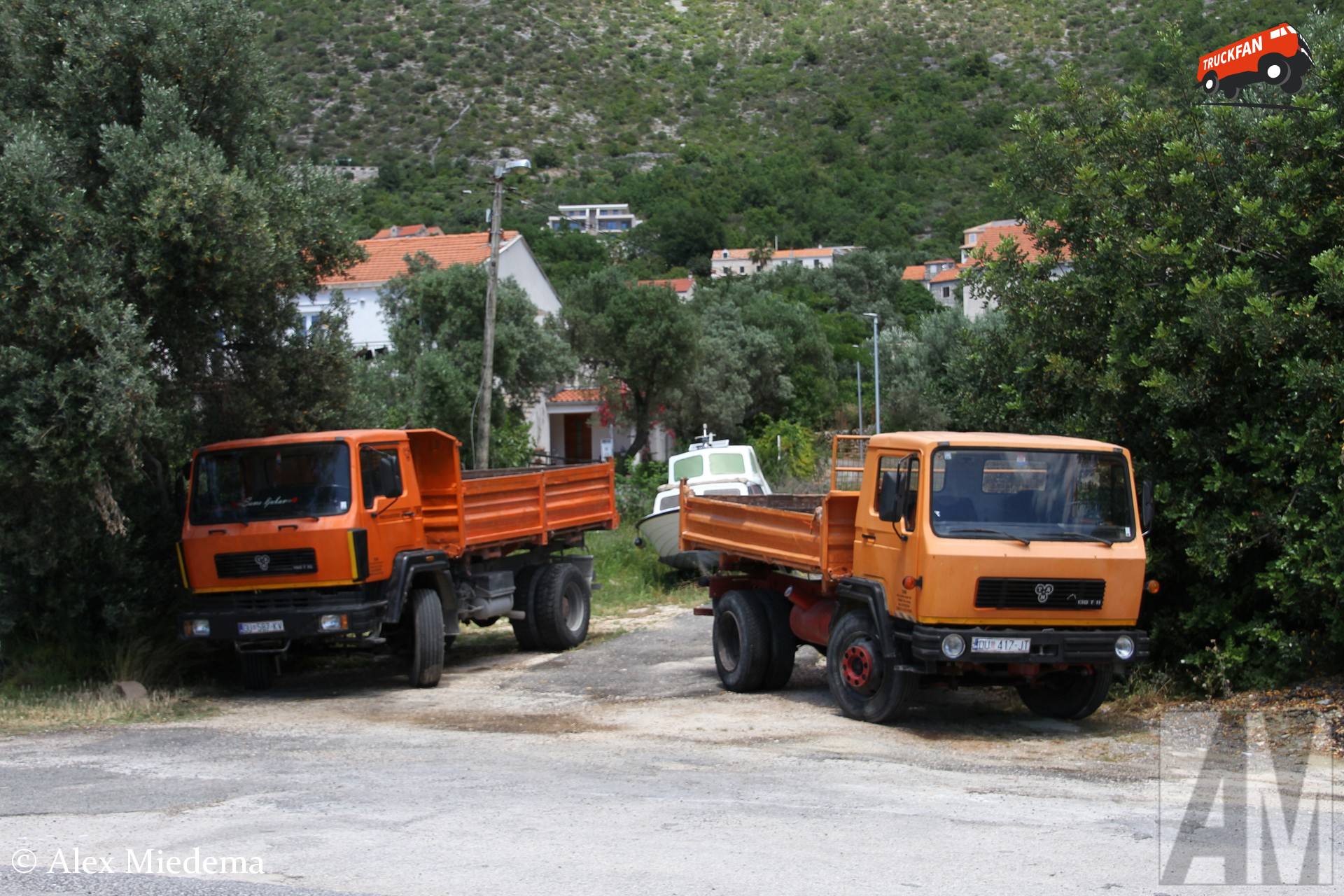 TAM 190T15 en 130T11 machines in Trsteno