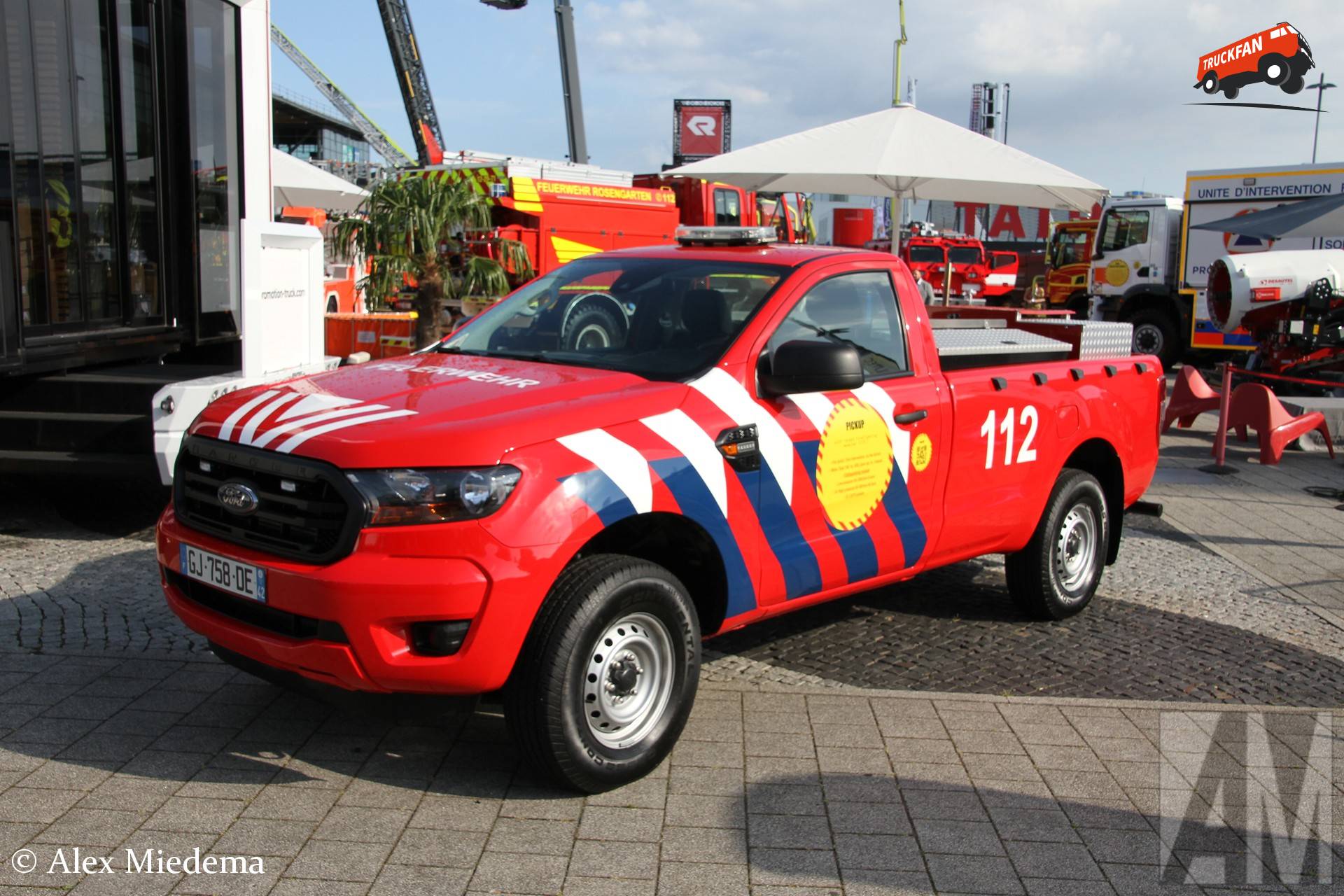 Ford Ranger bij Interschutz 2026 in Messe Hannover