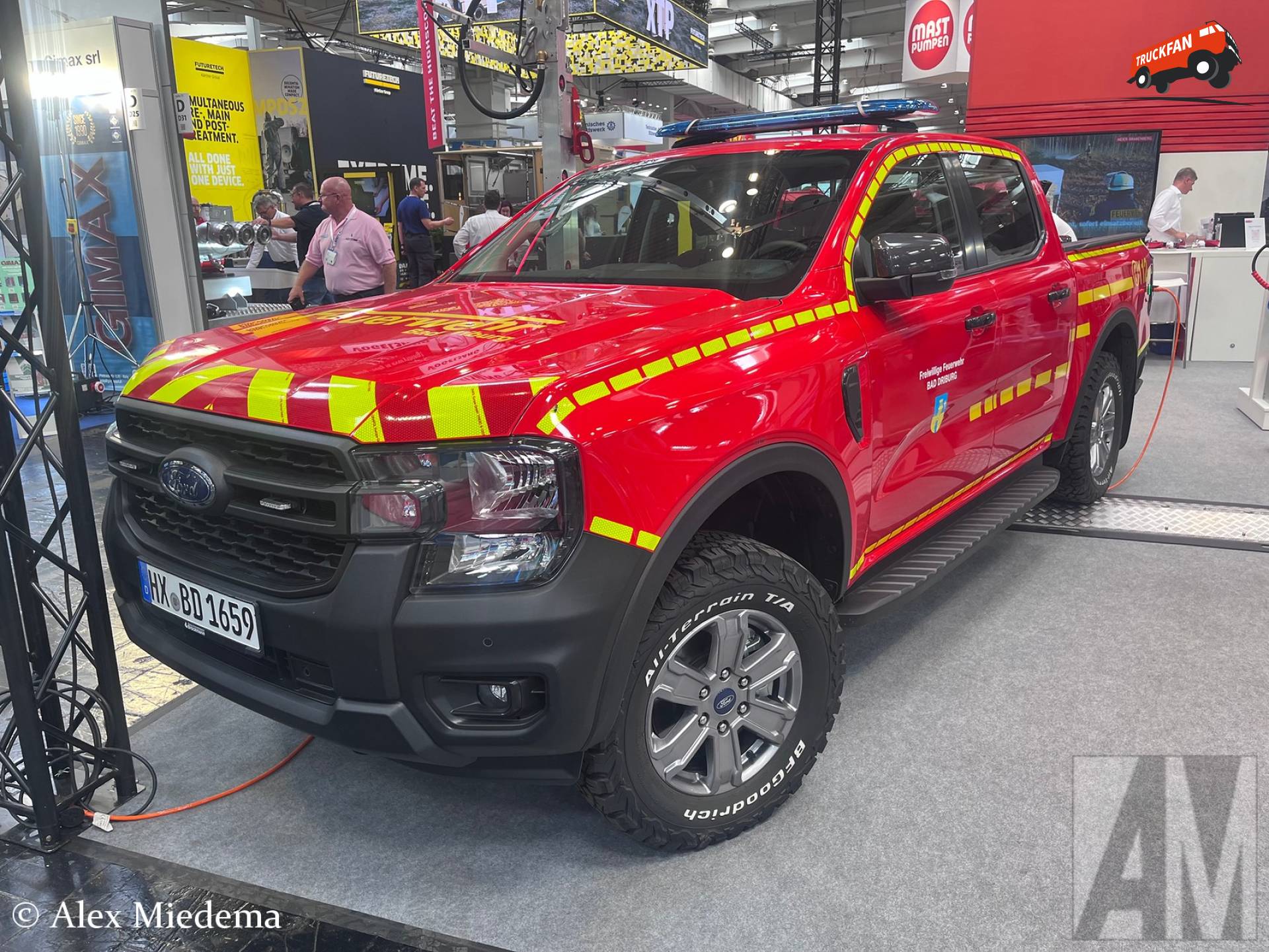 Ford Ranger van Freiwillige Feuerwehr Bad Driburg
