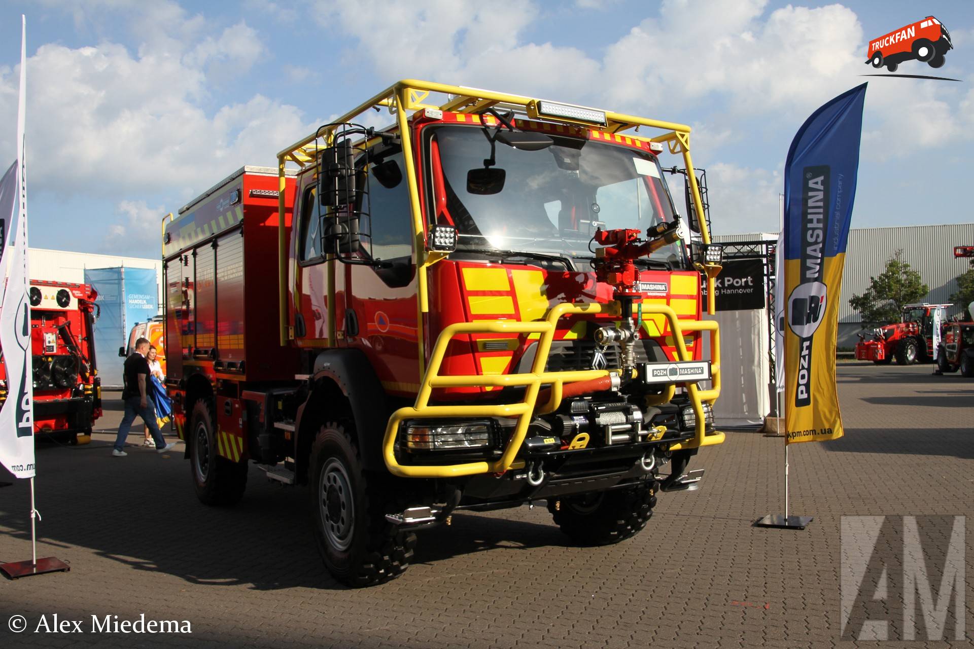 Pozh Mashina Renault D-serie in Messe Hannover