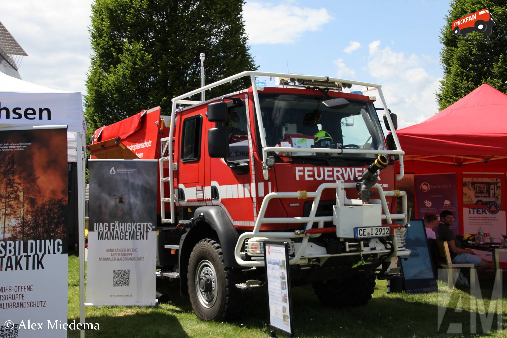 Renault D-serie voertuig van Katastrofenschutz Niedersachsen in Hannover