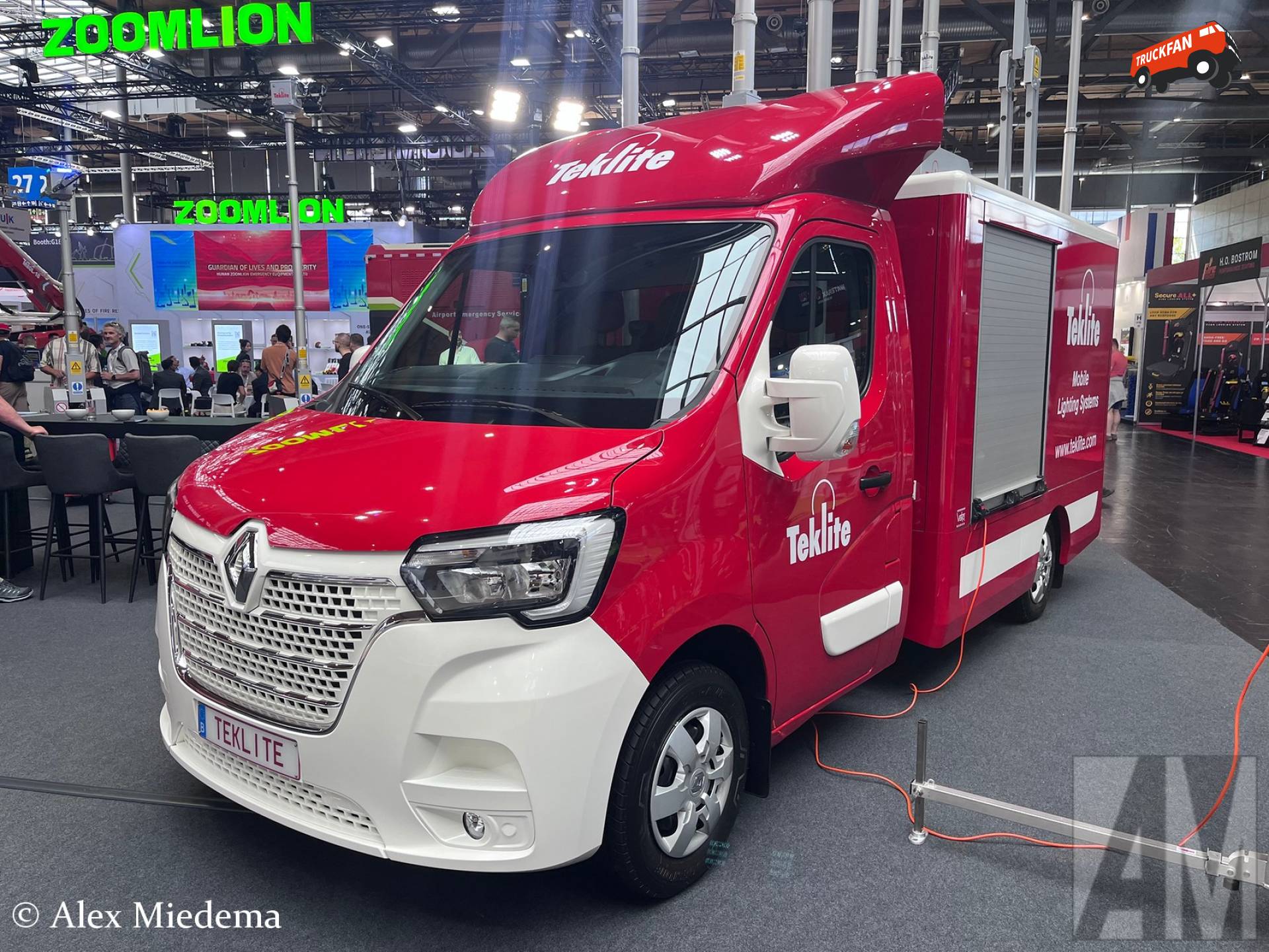 Renault Master van Teklite op Messe Hannover 2026
