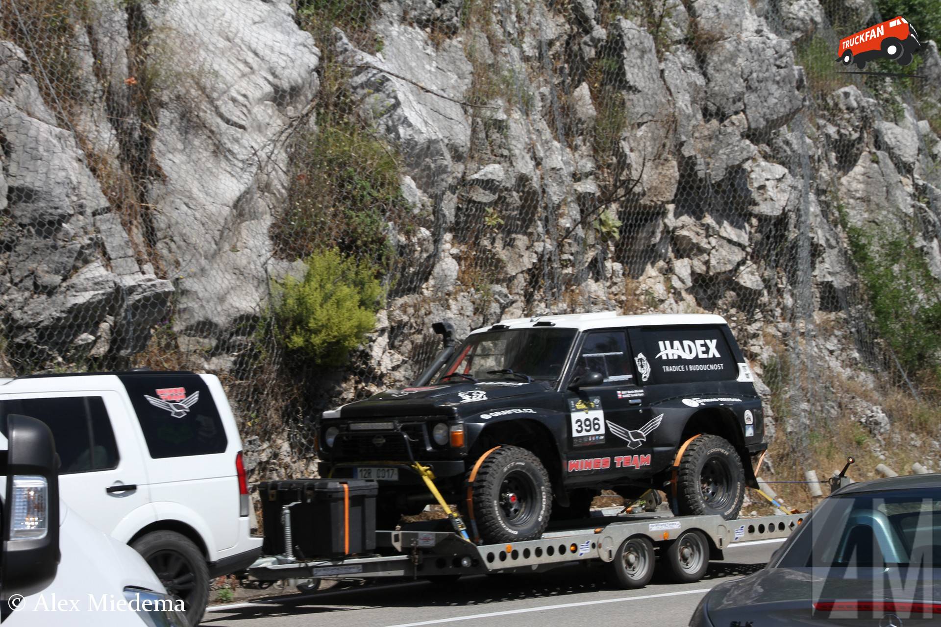Nissan Patrol offroad rally auto in Kotor