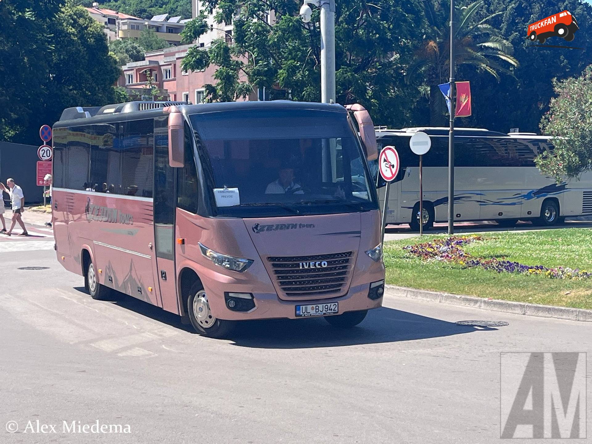 Bus op Iveco Daily basis in Budva