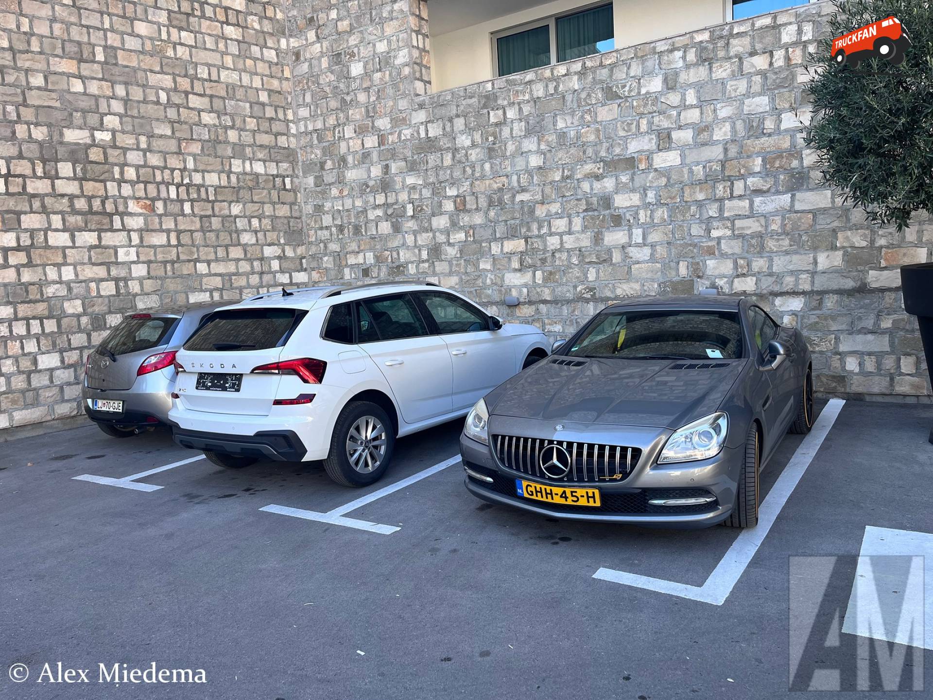 Mercedes-Benz SLK in Budva Montenegro