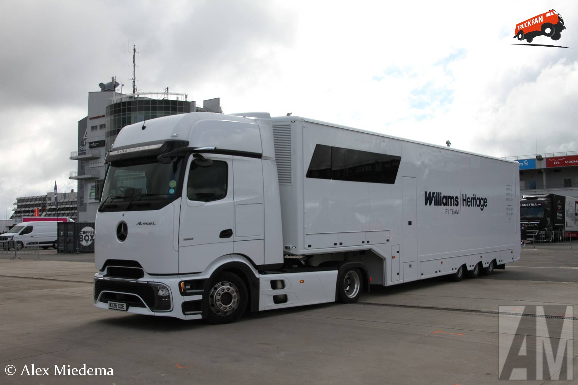 Mercedes-Benz Actros L ProCabin op paddock Nürburgring