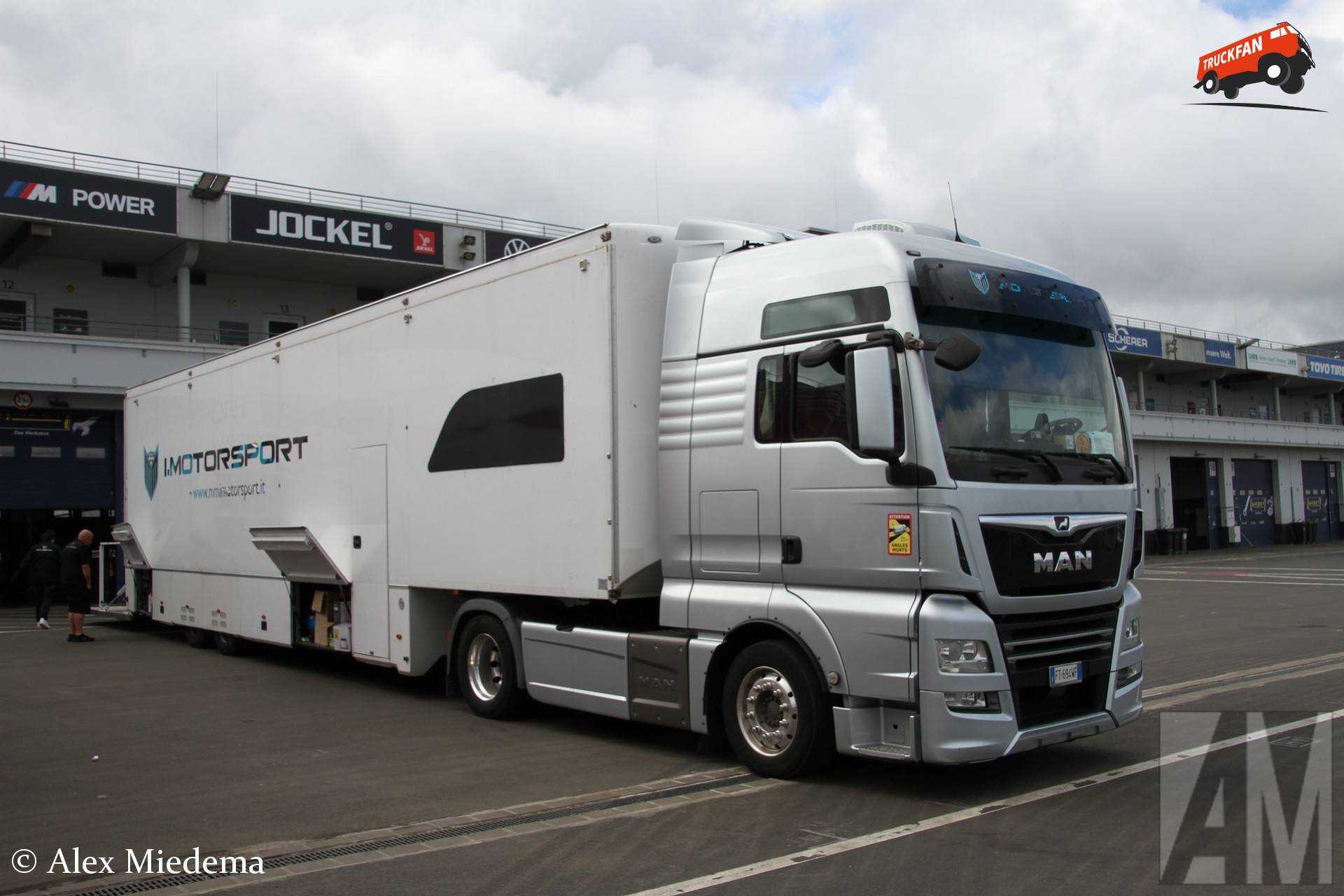 MAN TGX truck at Nürburgring Classic 2026
