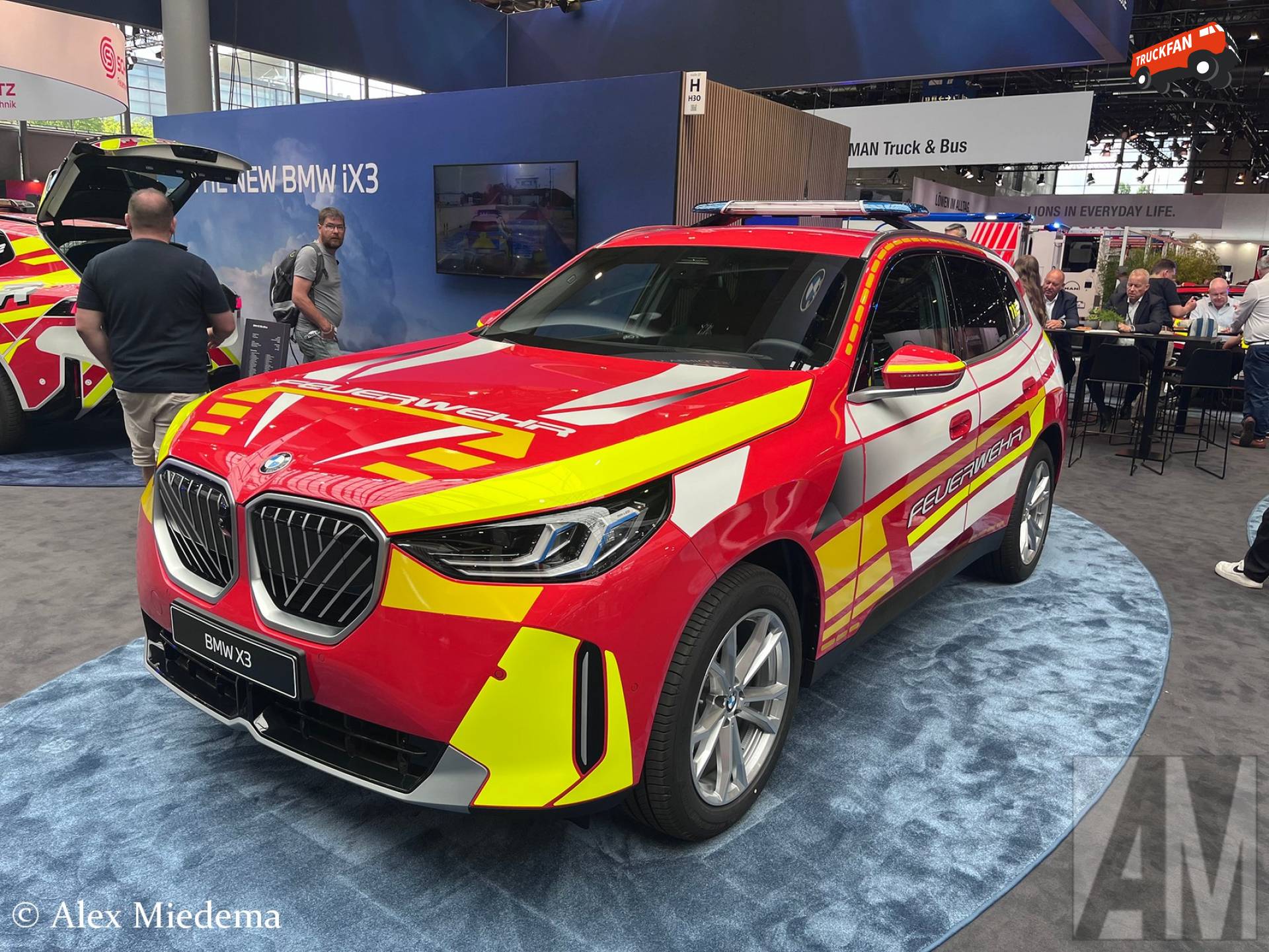 BMW X3 op Interschutz 2026 in Messe Hannover