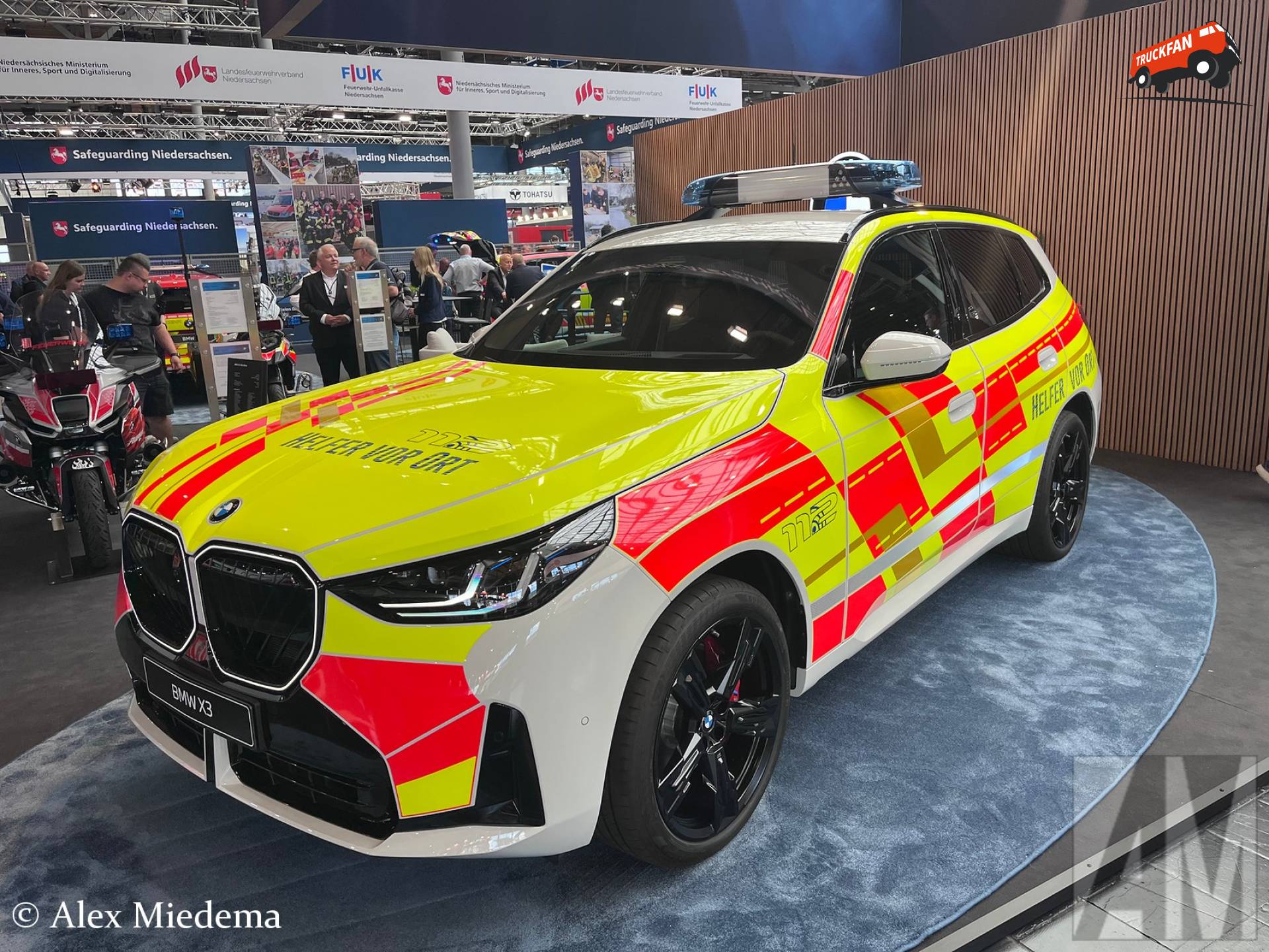 BMW X3 op Interschutz 2026 evenement