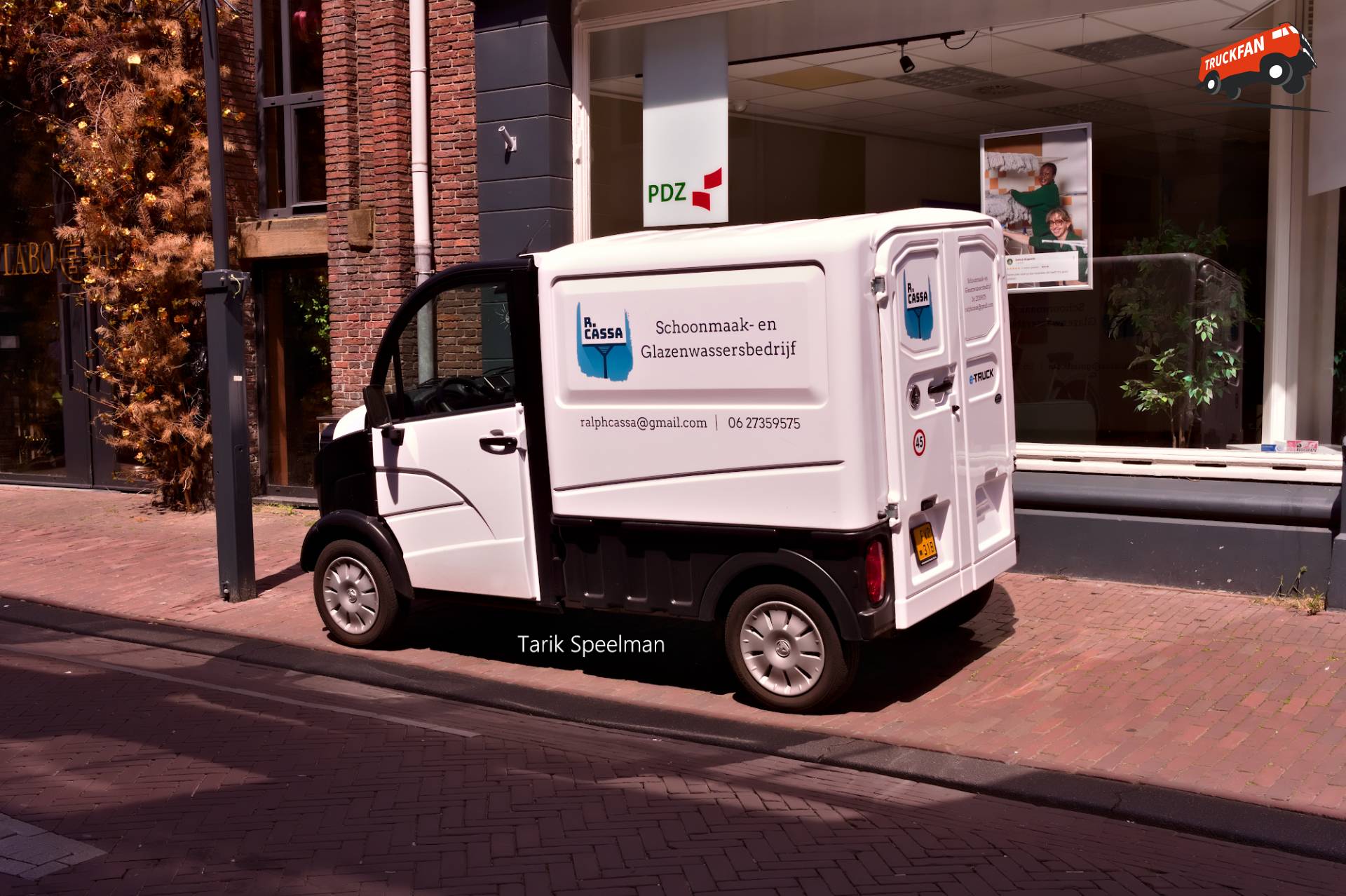 Aixam e-Truck FVP 31B in Haarlem