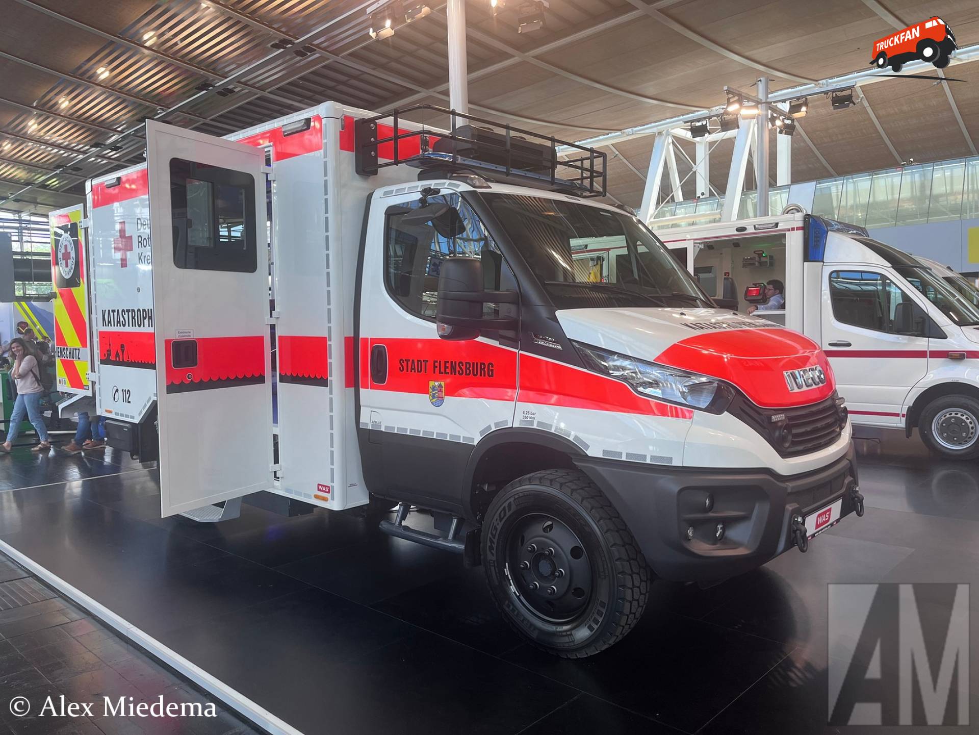 Iveco Daily Katastrophenschutz 4x4 bij Messe Hannover