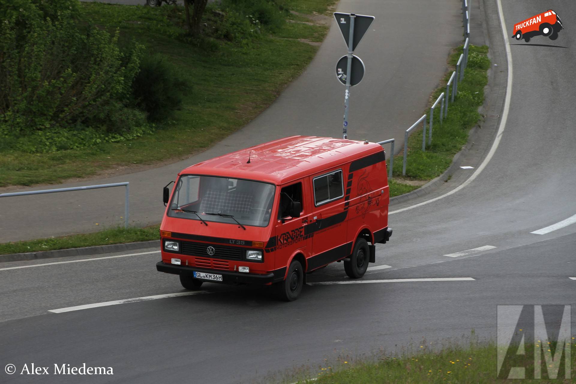 VW LT 35 owned by Krabbe Motorsport at Nürburgring Classic