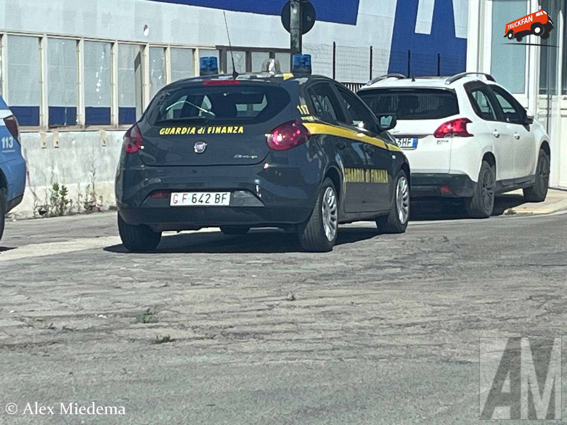 Fiat Bravo van Guardia di Finanza in Bari