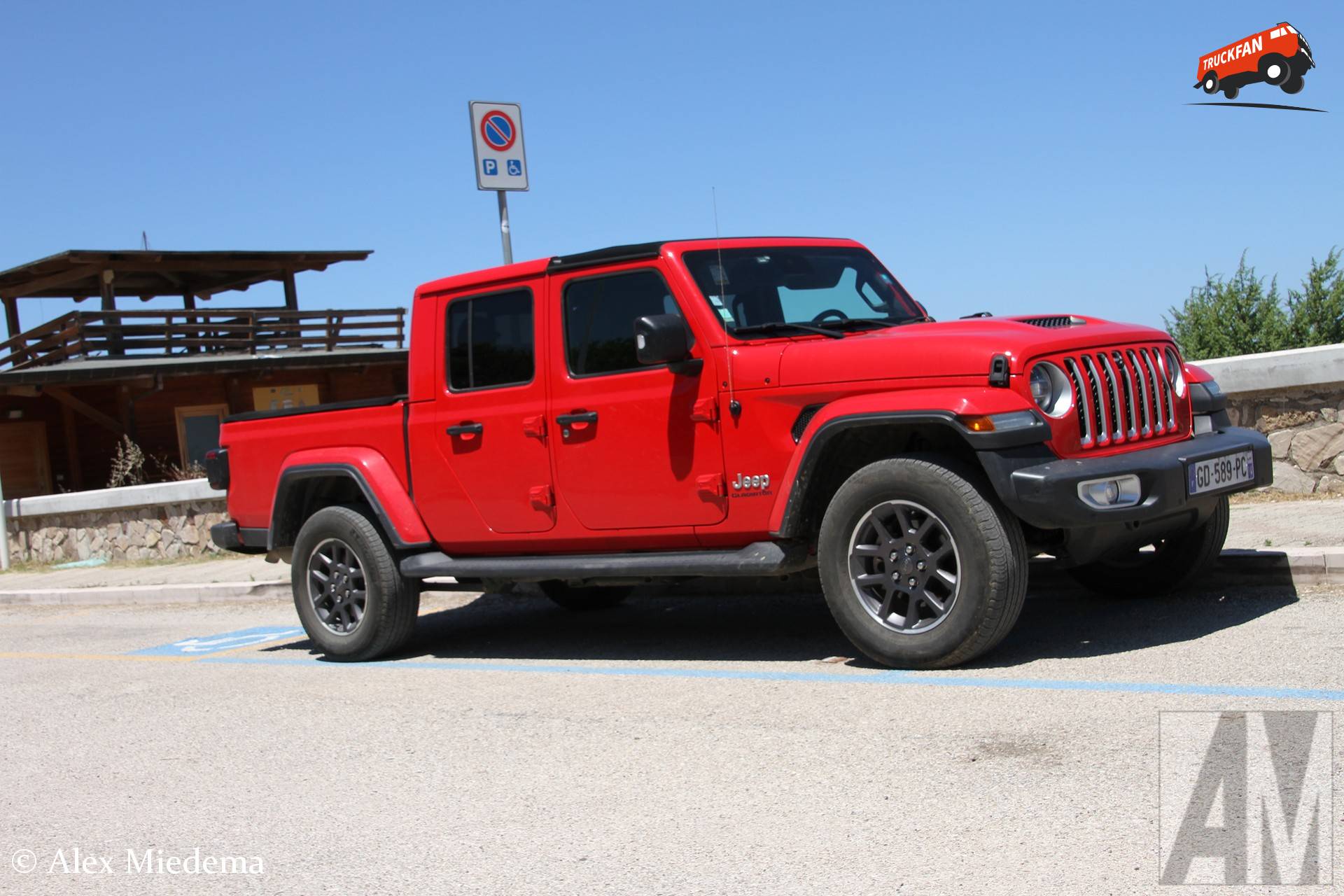 Jeep Gladiator in Petacciato, Italië