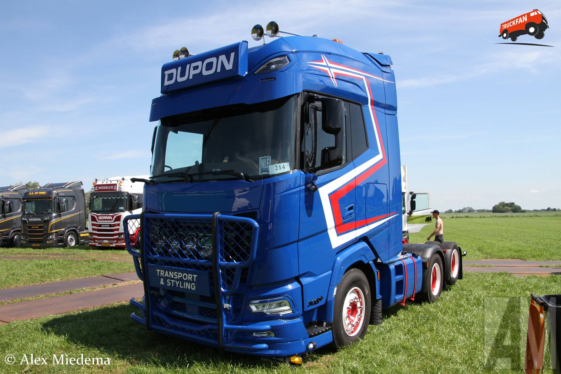 Dupon Transport & Styling's DAF XG+ 480 6x2 truck