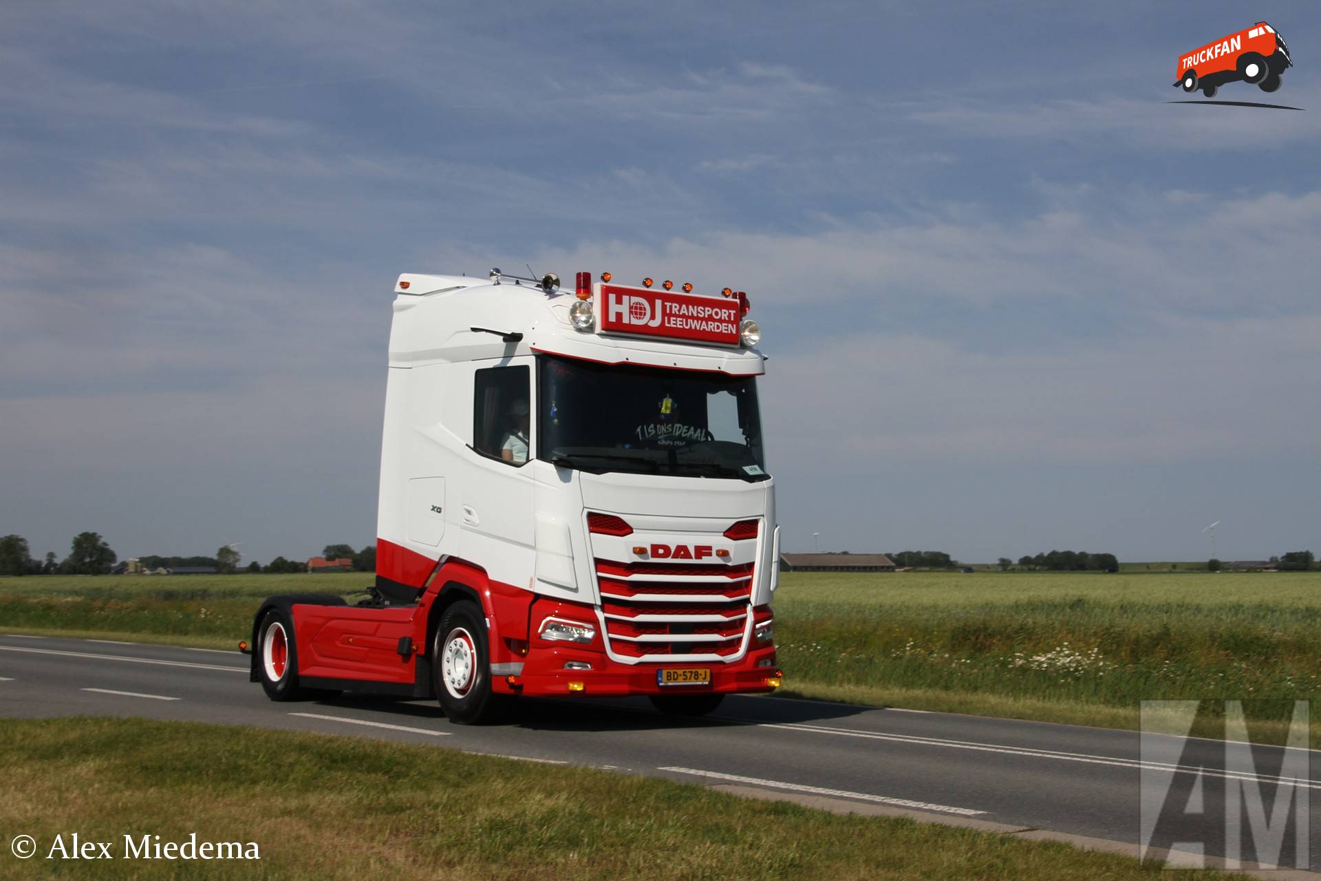 DAF XG480 FT op Truckfestival Burdaard 2026