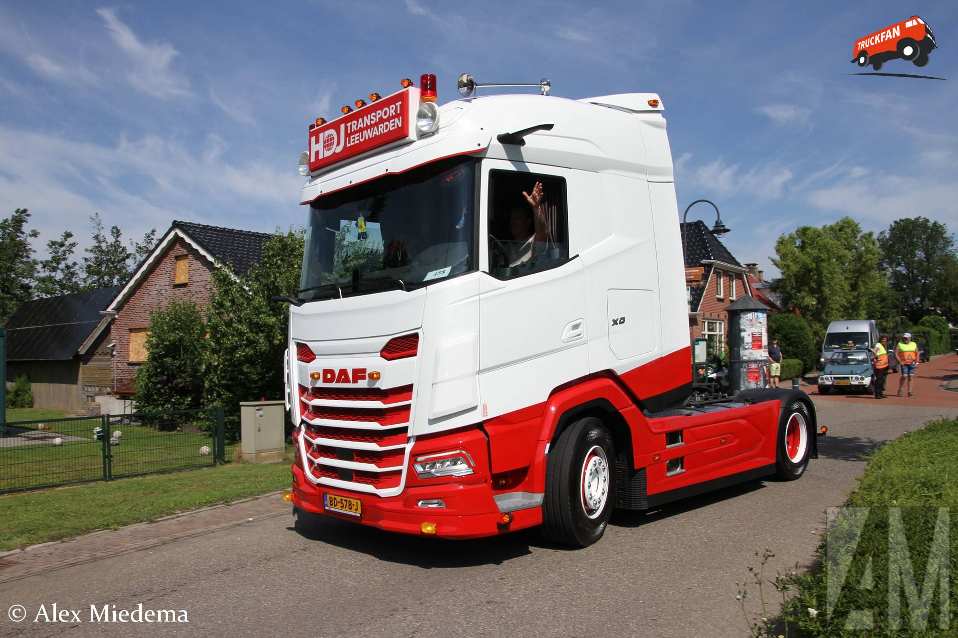 DAF XG480 FT vrachtwagen van HDJ Transport