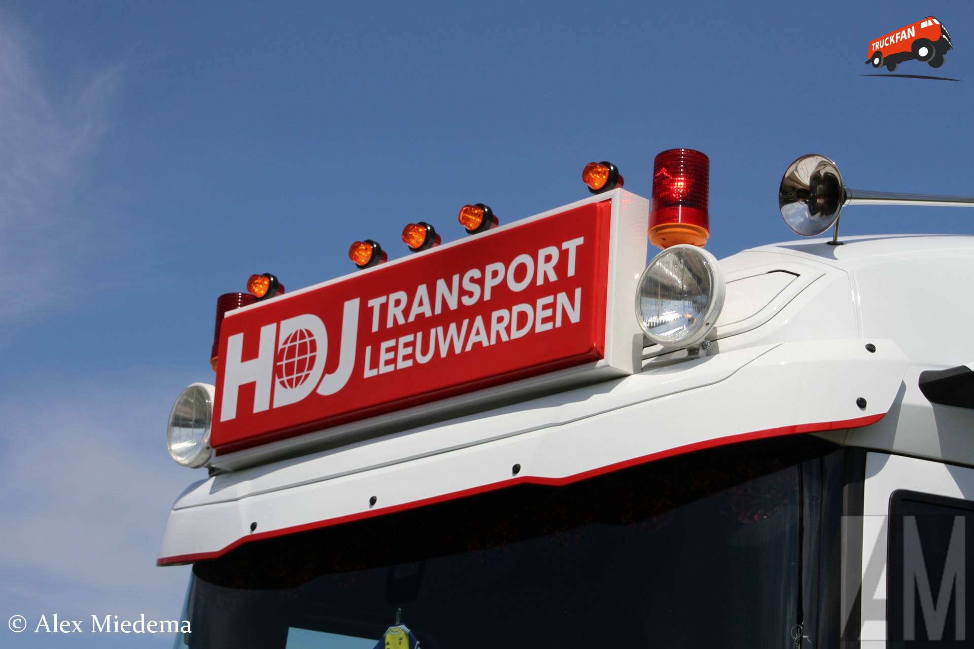 DAF XG480 FT owned by HDJ Transport at Burdaard event