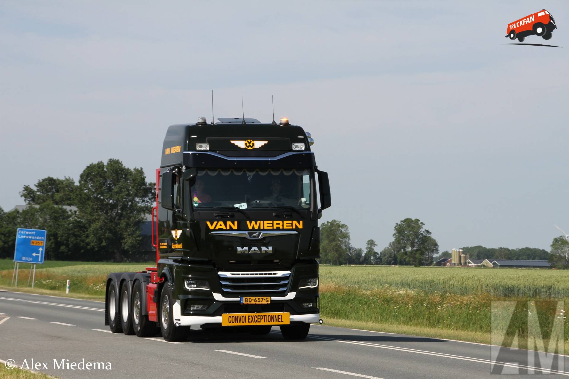 Van Wieren B.V. MAN TGX 3e generatie truck