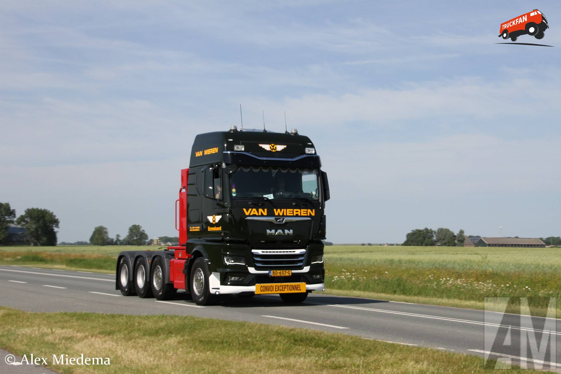 MAN TGX 8x4 truck Van Wieren at Truckfestival Burdaard 2026
