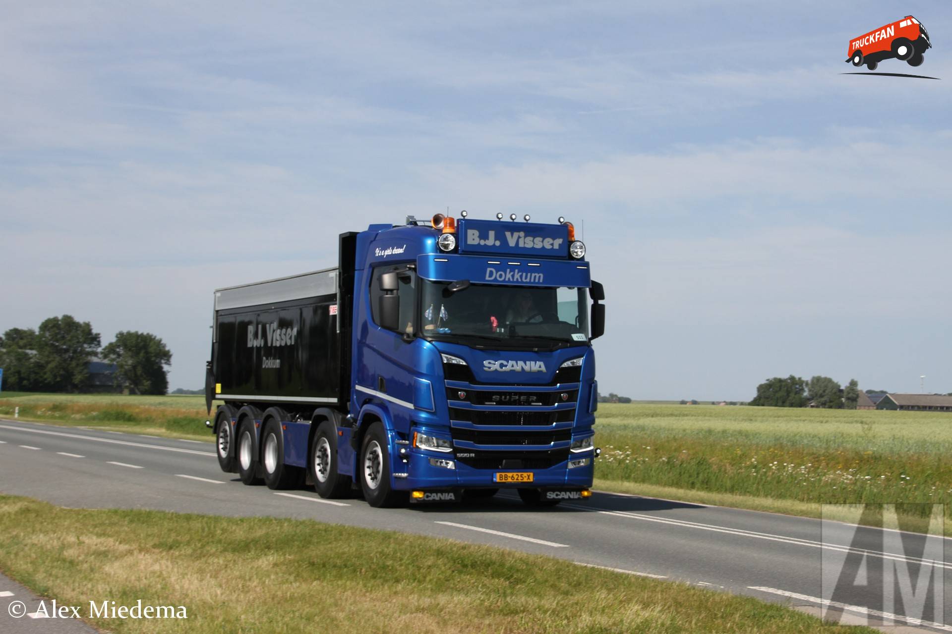 Scania 500R B10x4*6NB owned by B.J. Visser