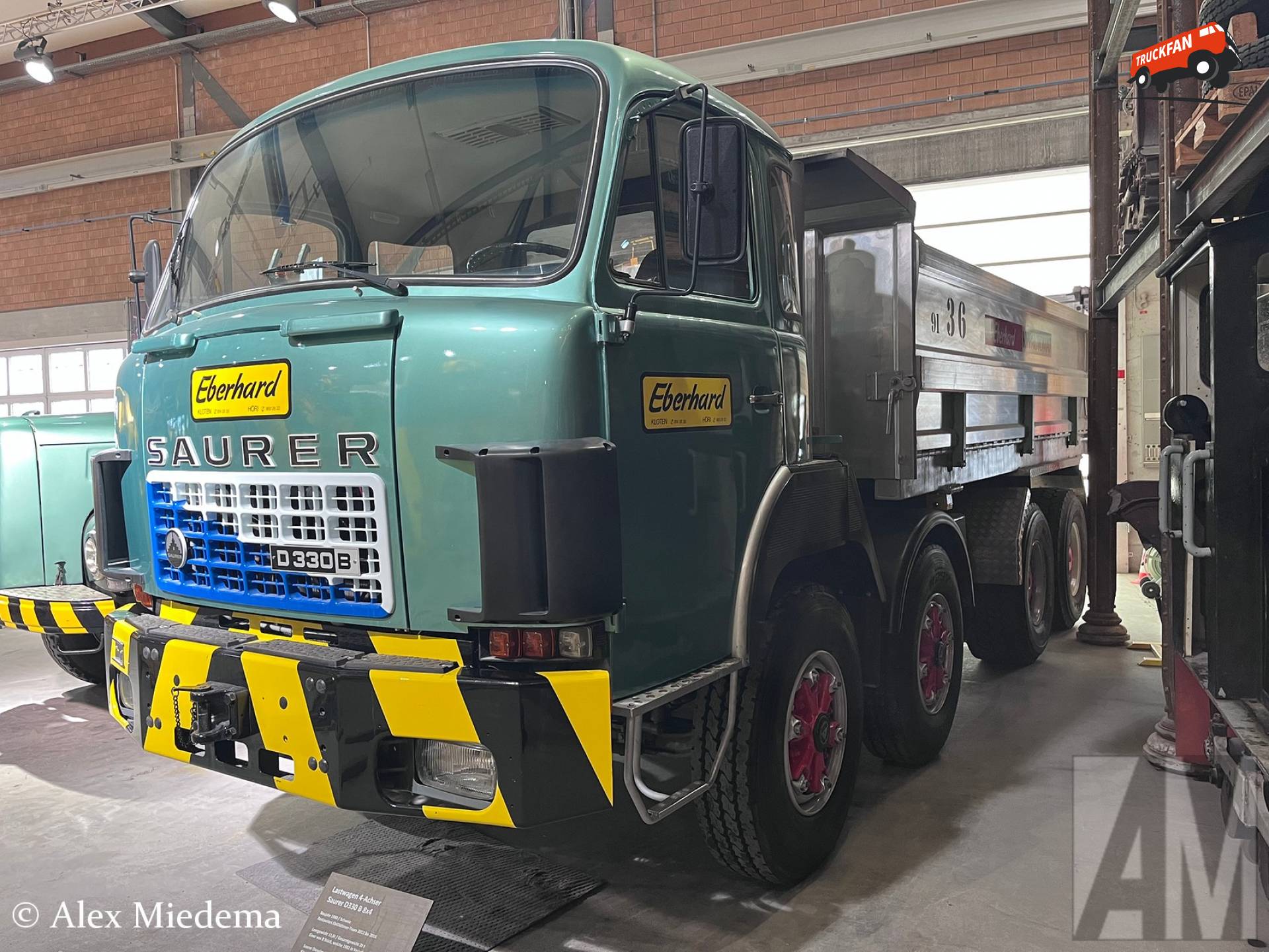 Saurer D330B bij Ebianum Baggermuseum