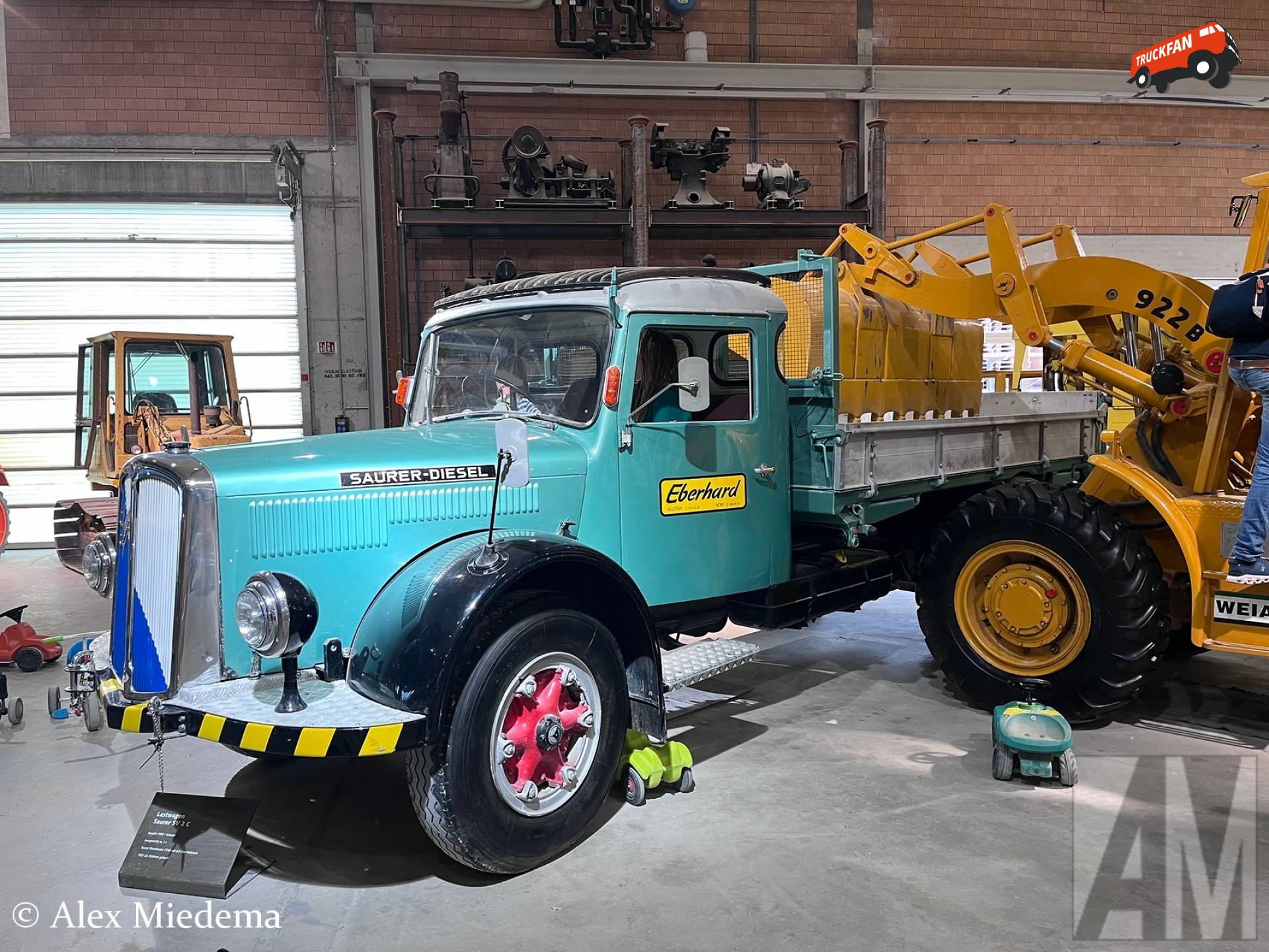 Saurer SV 2 C uit 1959 in Fisibach, Zwitserland