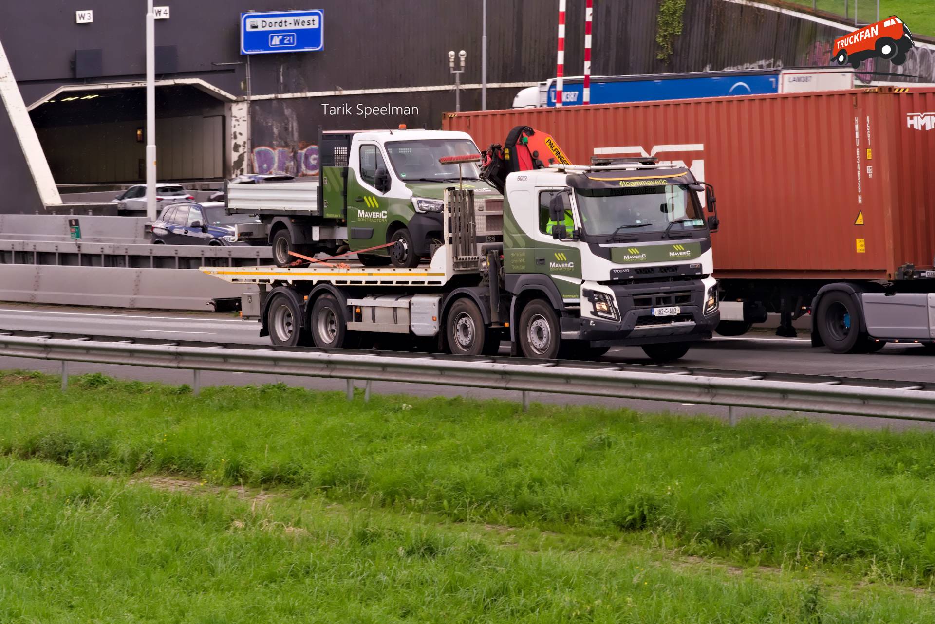 Volvo FMX 2nd Gen en Renault Master op A16