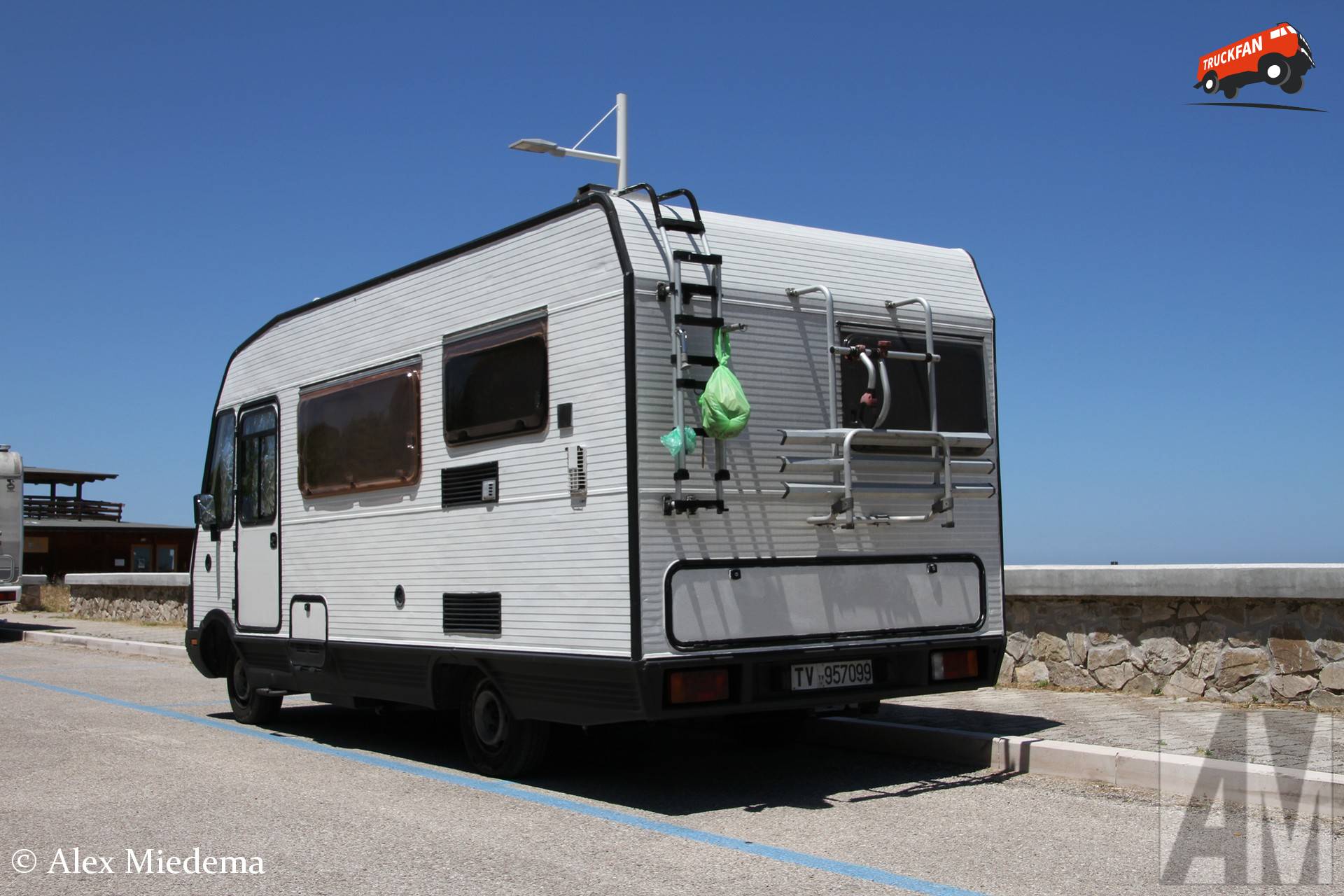 Onbekende camper in Petacciato Italië