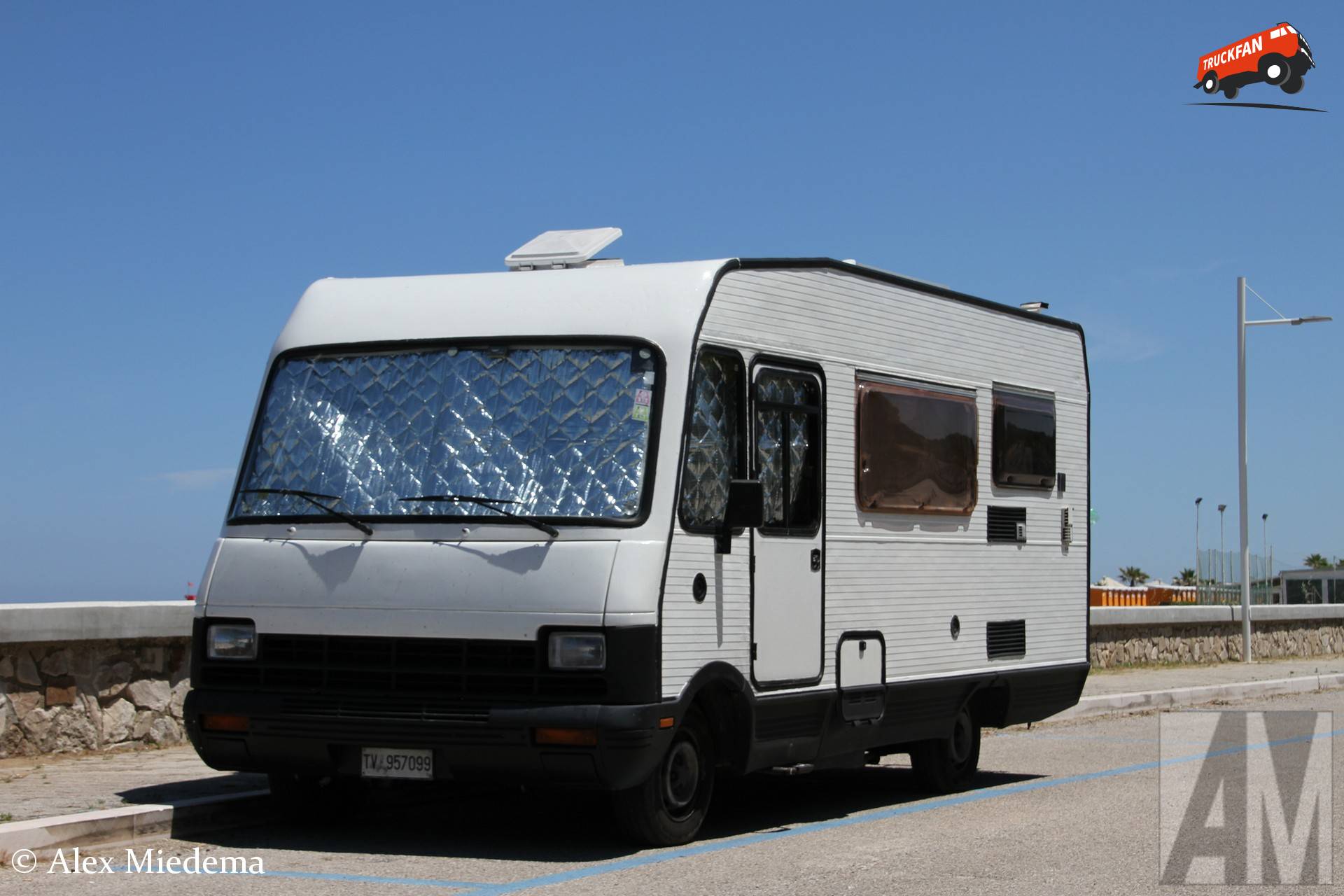 Onbekende camper in Petacciato, Italië