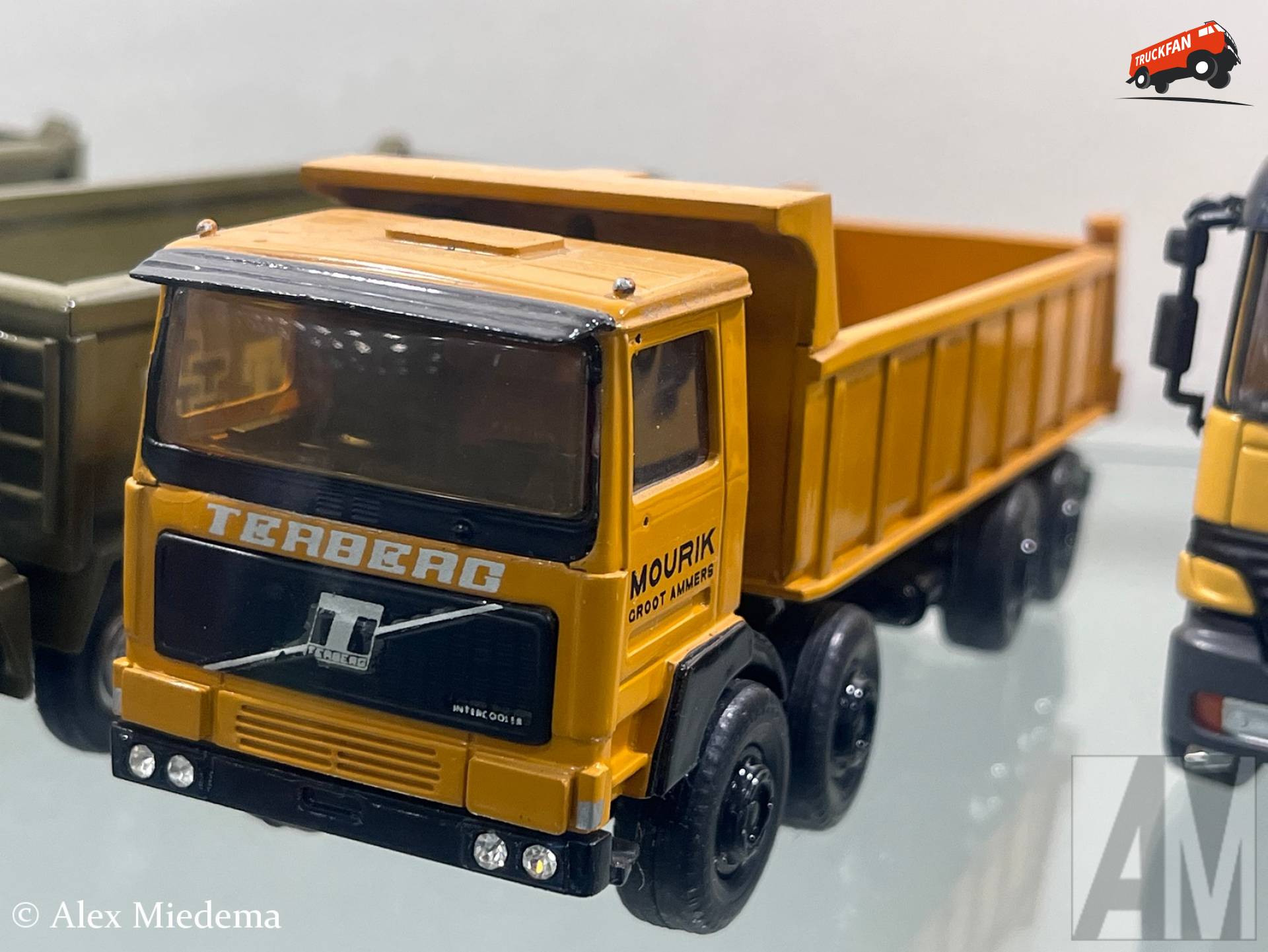 Terberg F2000 in Mourik colors at Ebianum Dredging Museum