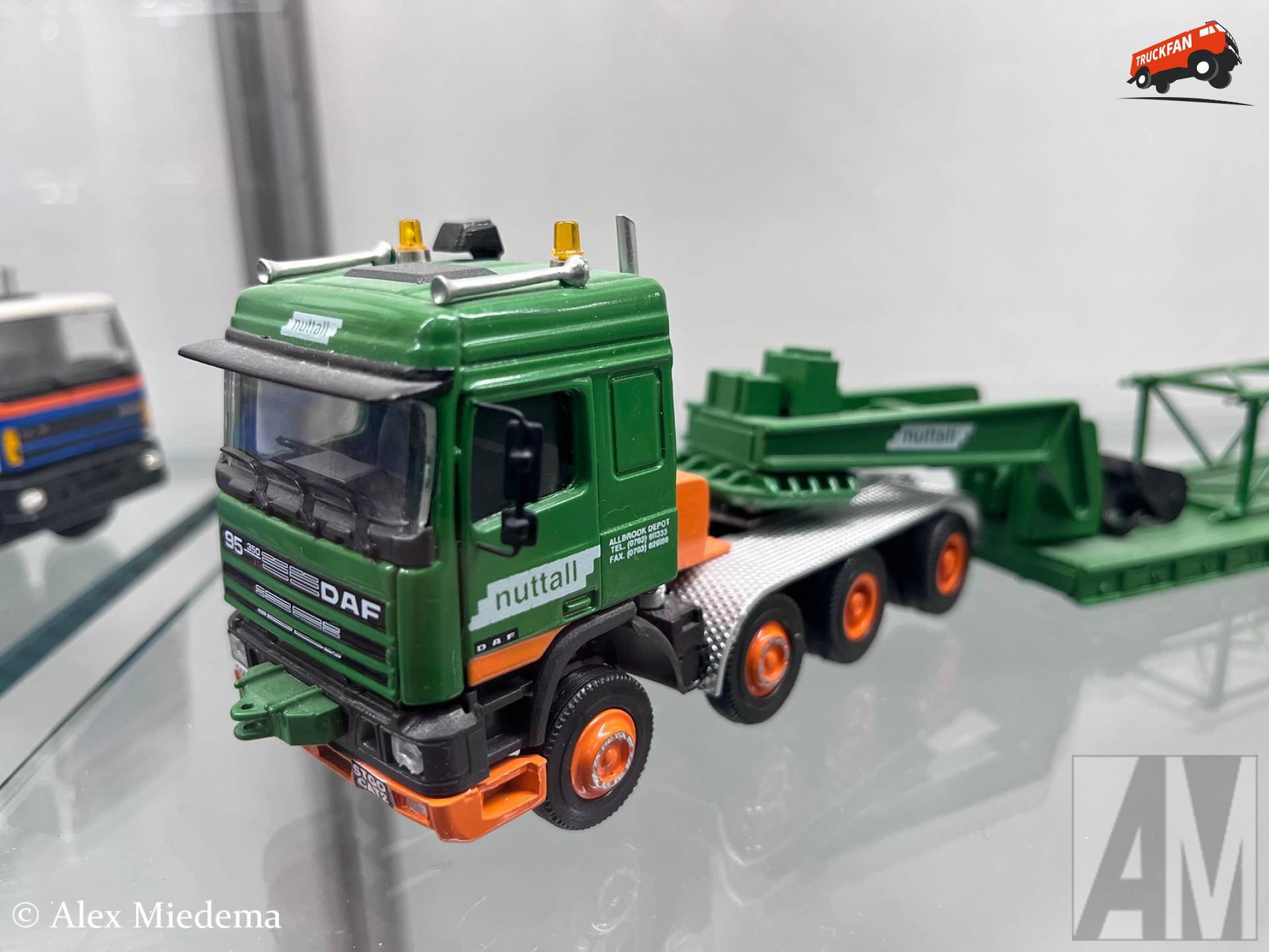 DAF 95 model in Nuttall colors