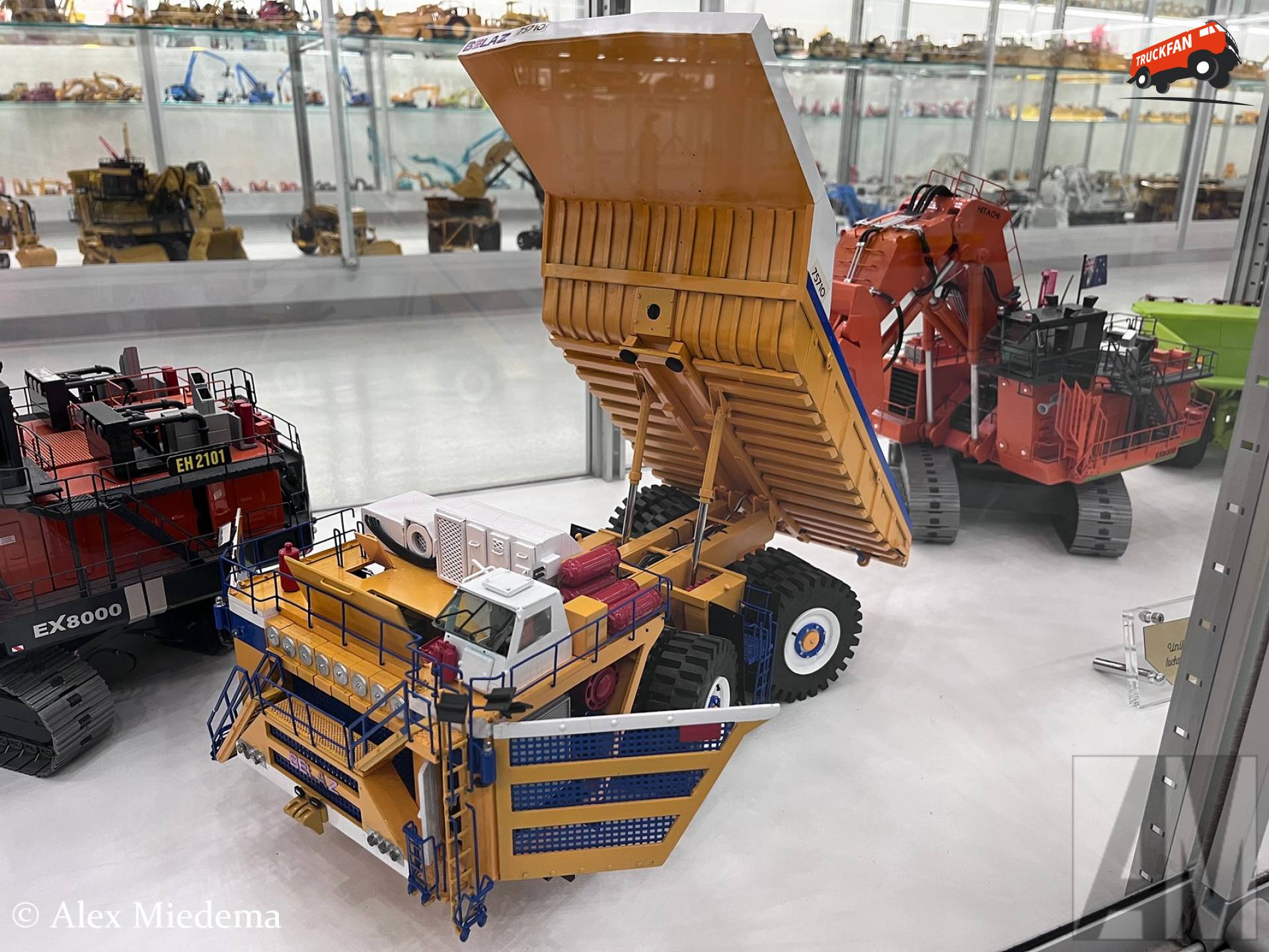Model BelAZ 75710 in Zwitserland