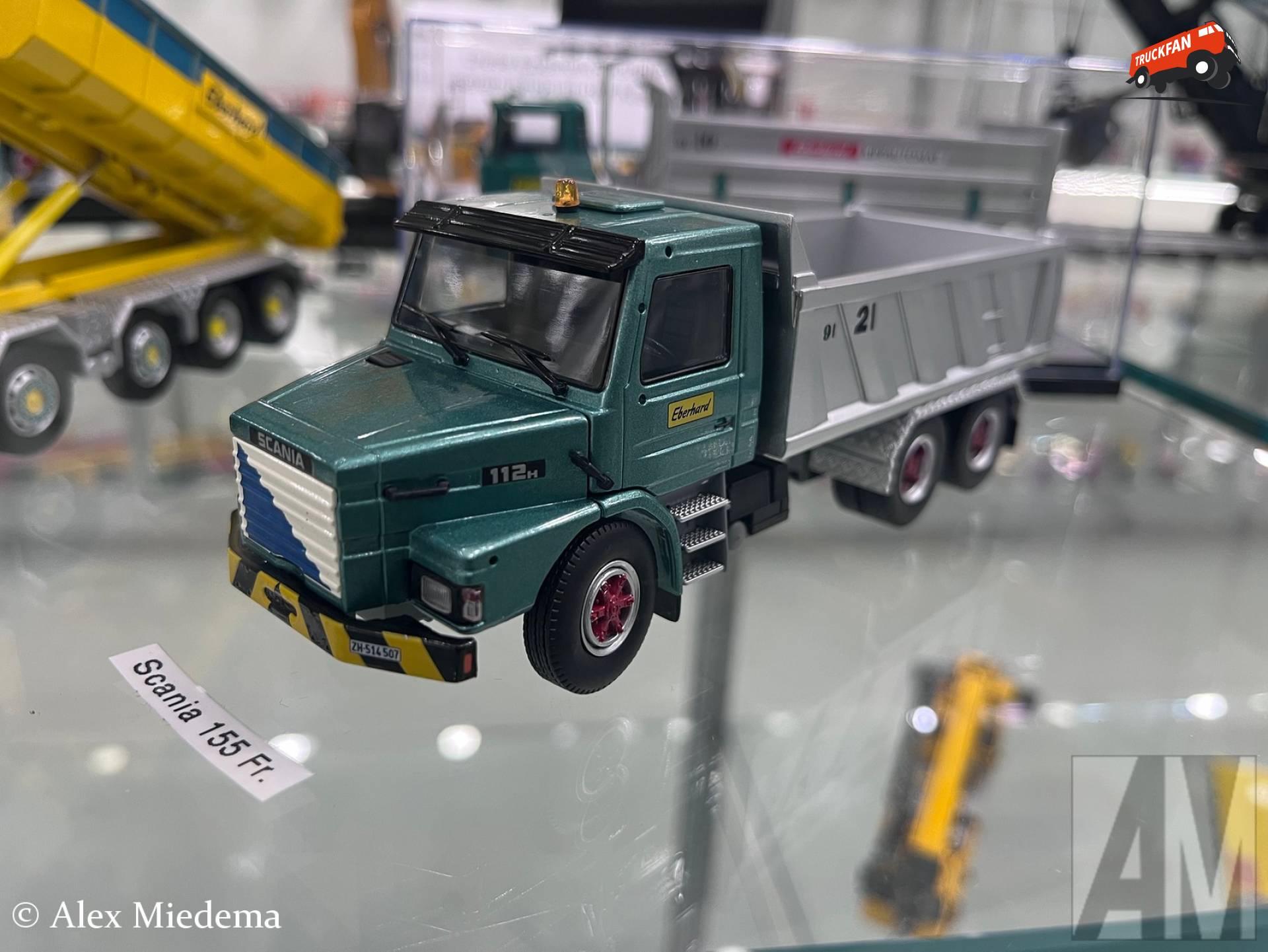 Eberhard Scania T112H model in Zwitserland