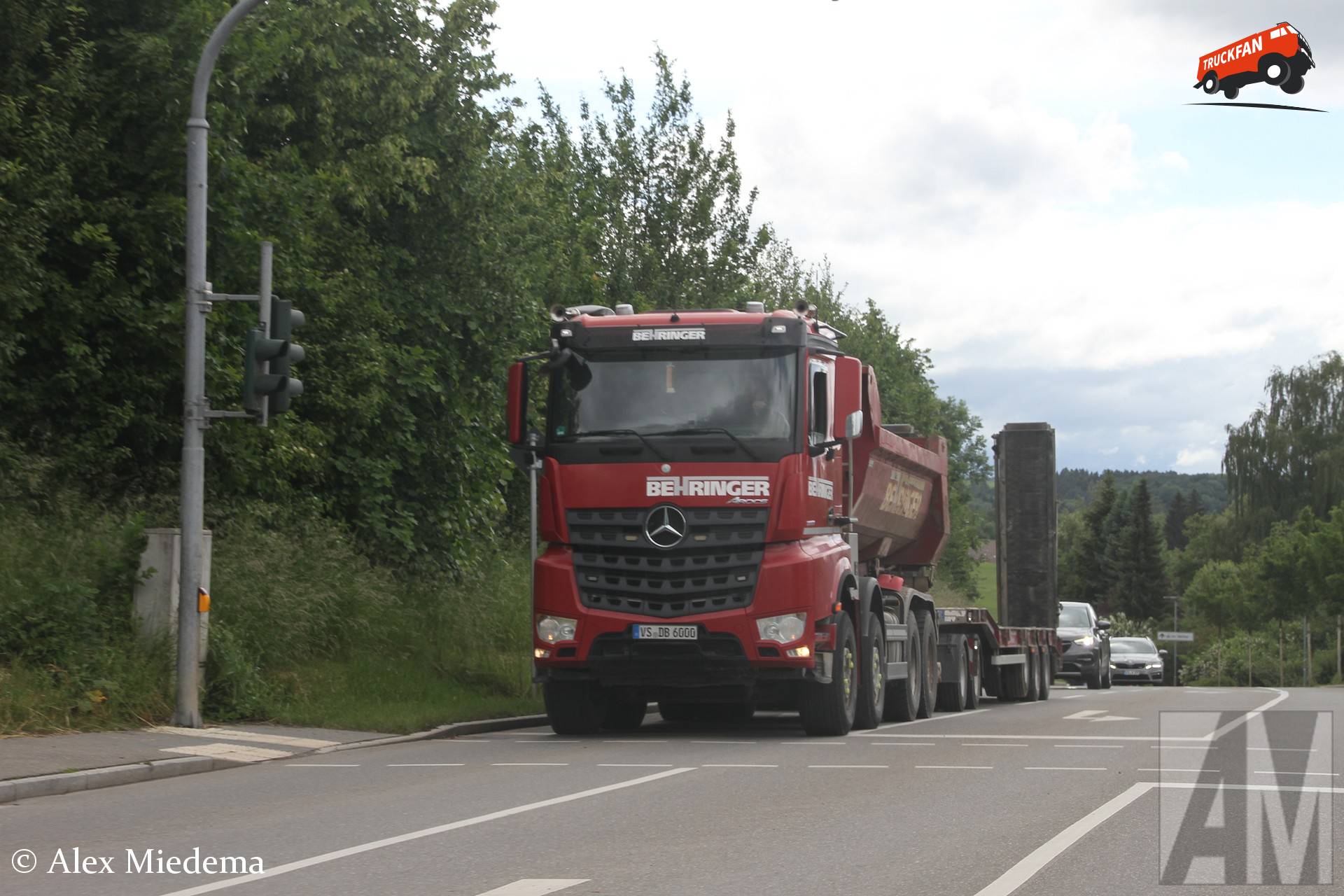 Mercedes-Benz Arocs vrachtwagen in Baden-Württemberg