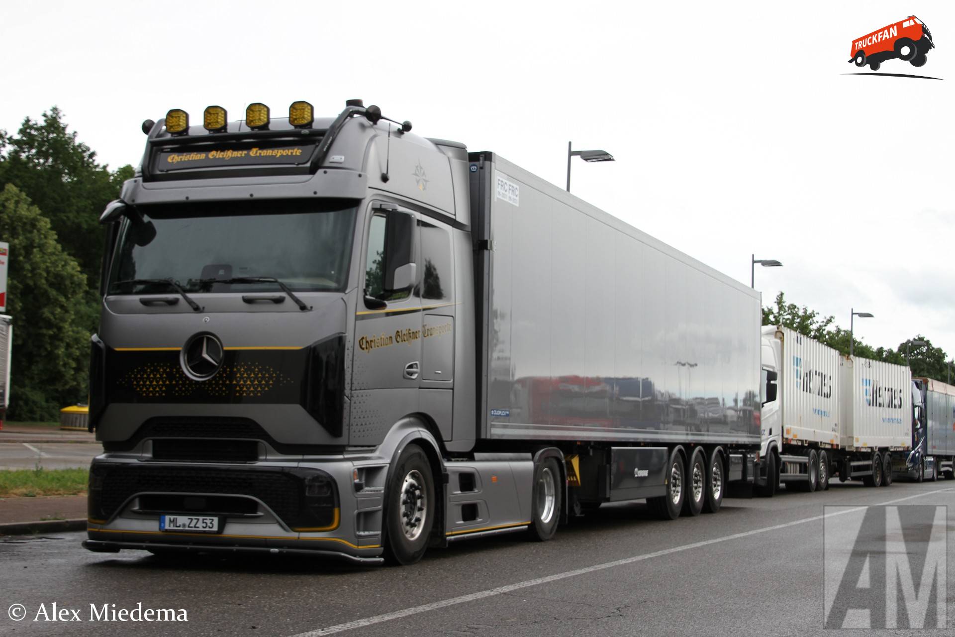Wie durft nu nog te beweren dat de Actros Pro Cabin lelijk is? 