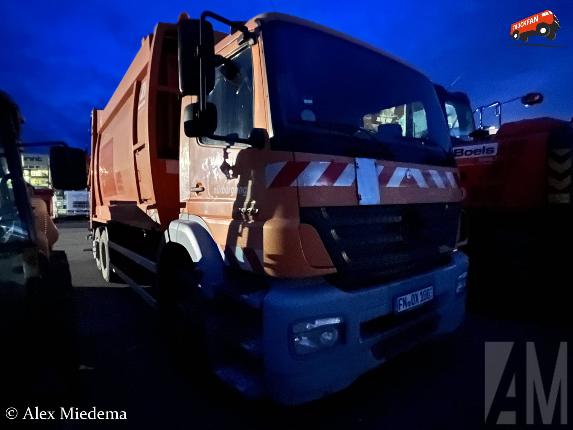 Mercedes-Benz Axor 1833 in Nürburgring paddock