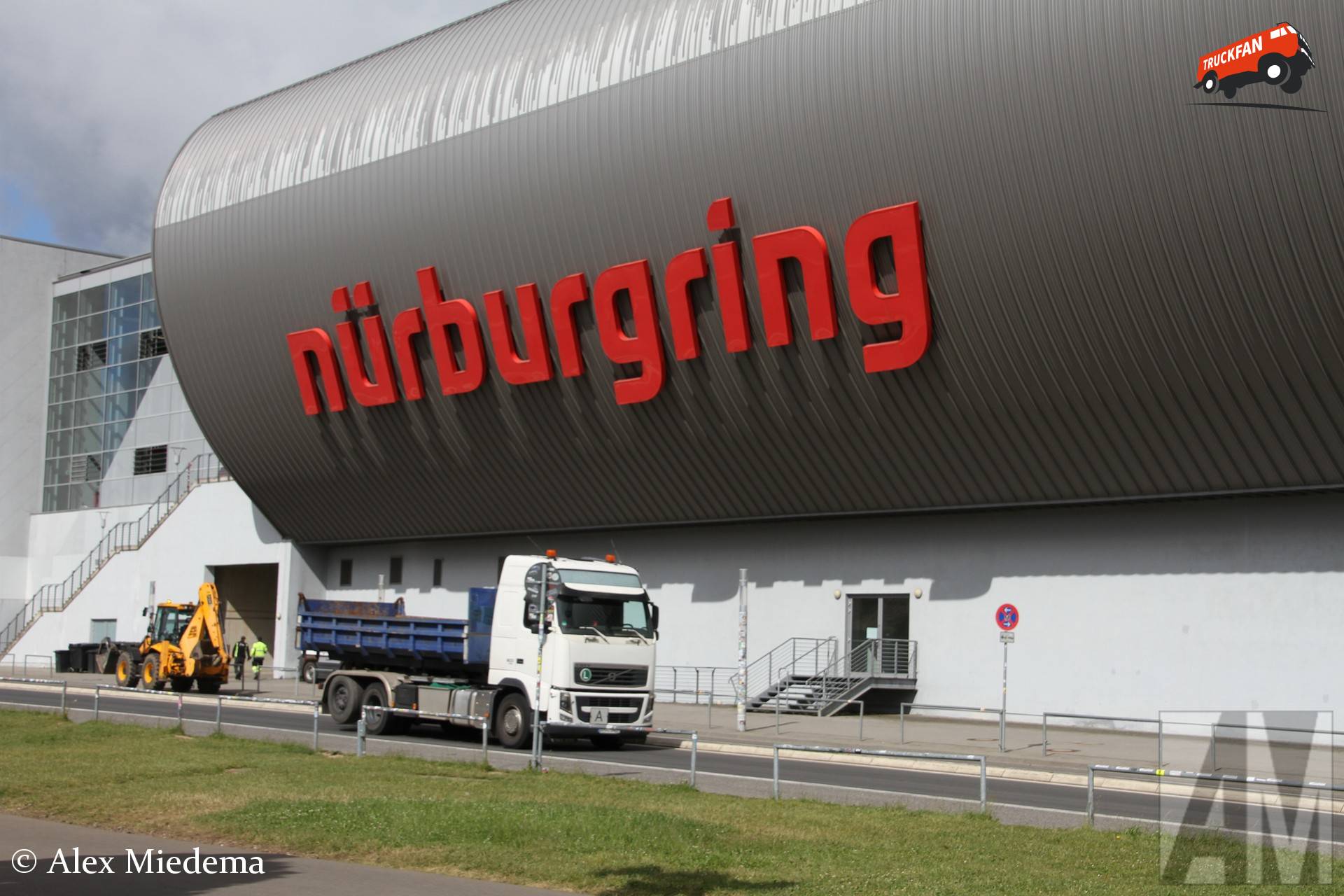 Duitse Volvo FH vrachtwagen voor afvaltransport